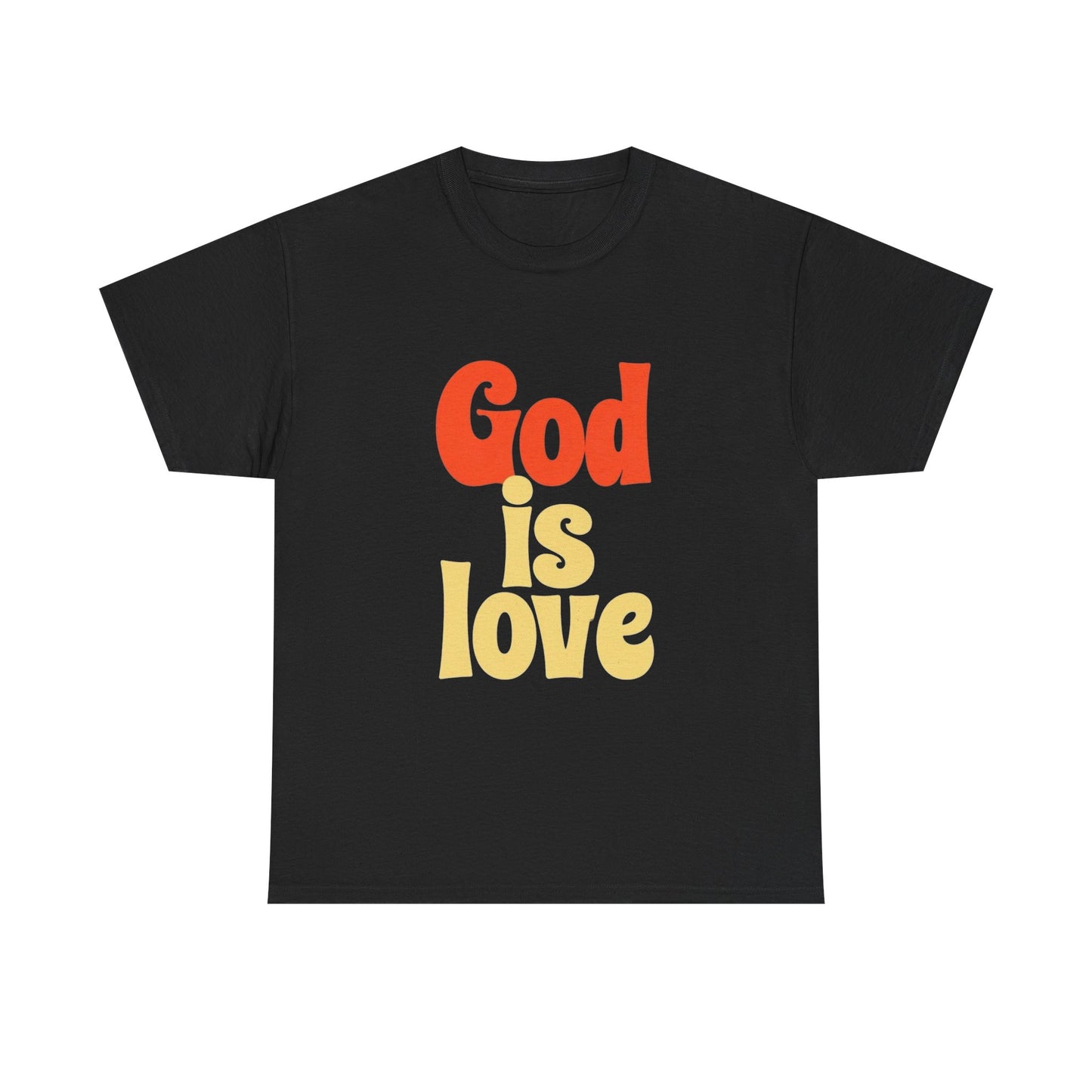 God Is Love Graphic T Shirt Unisex Heavy Cotton Tee Gift Vintage