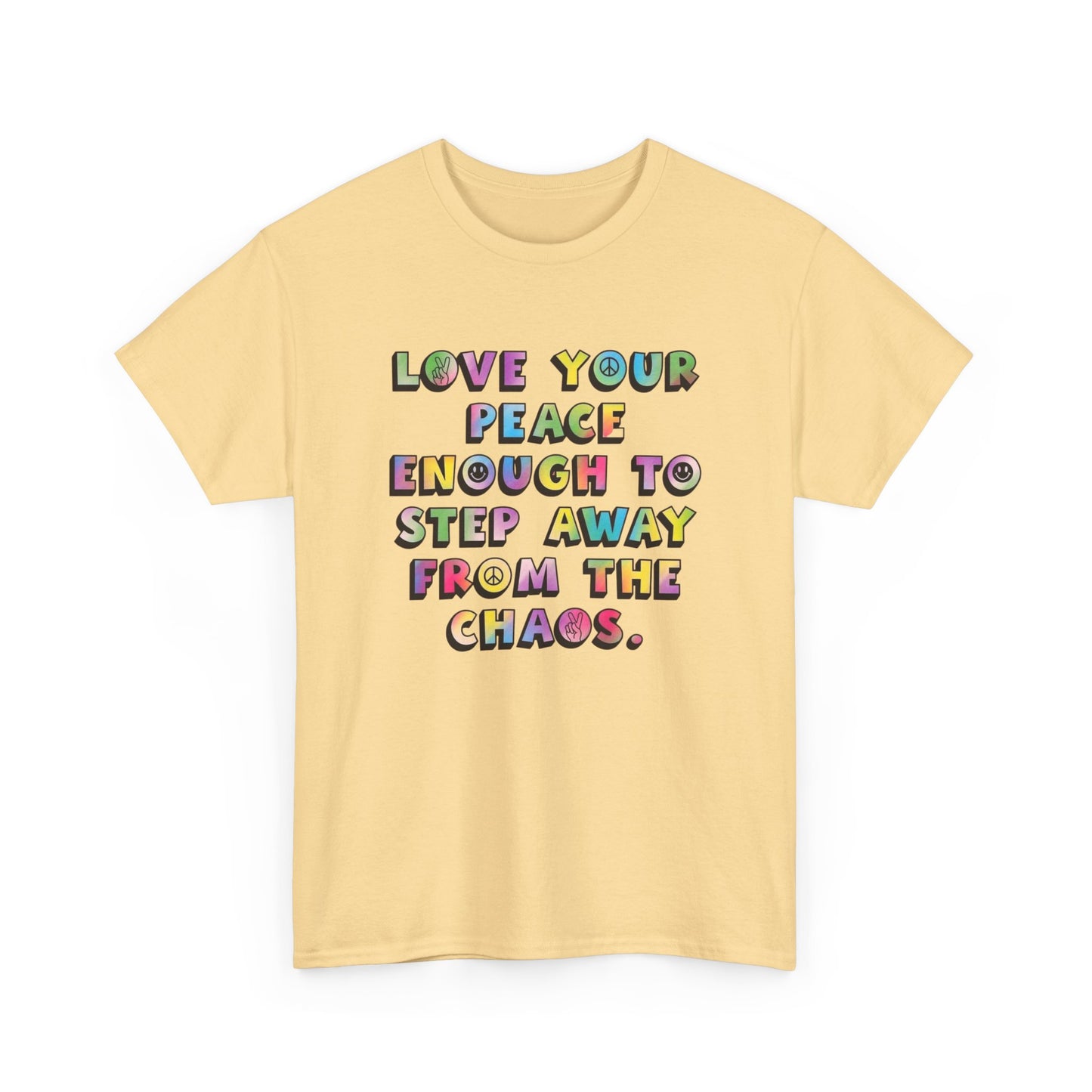 Love Your Peace Graphic T Shirt Unisex Cotton Tee - New Gift - Tee