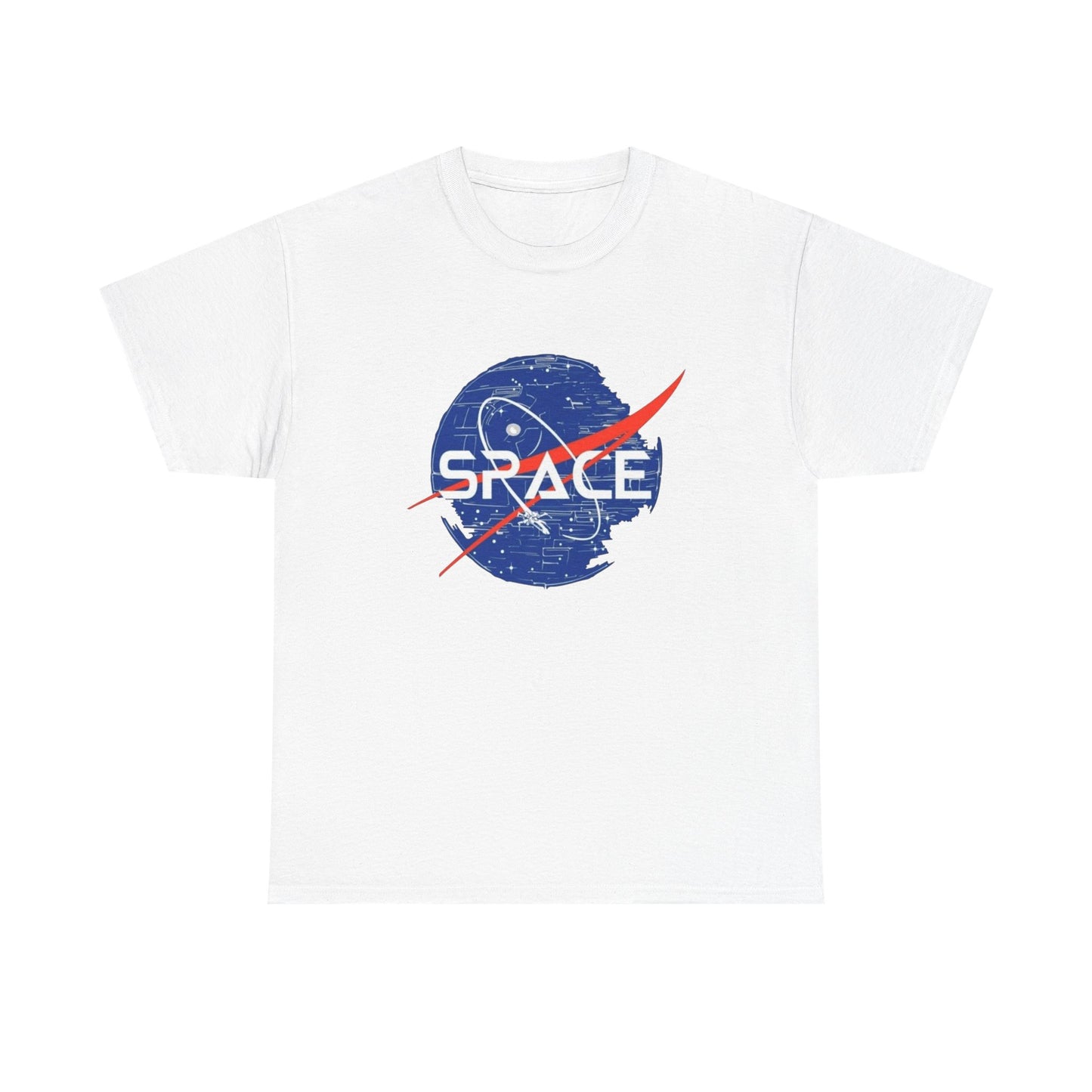 Space Graphic T Shirt Unisex Heavy Cotton Tee