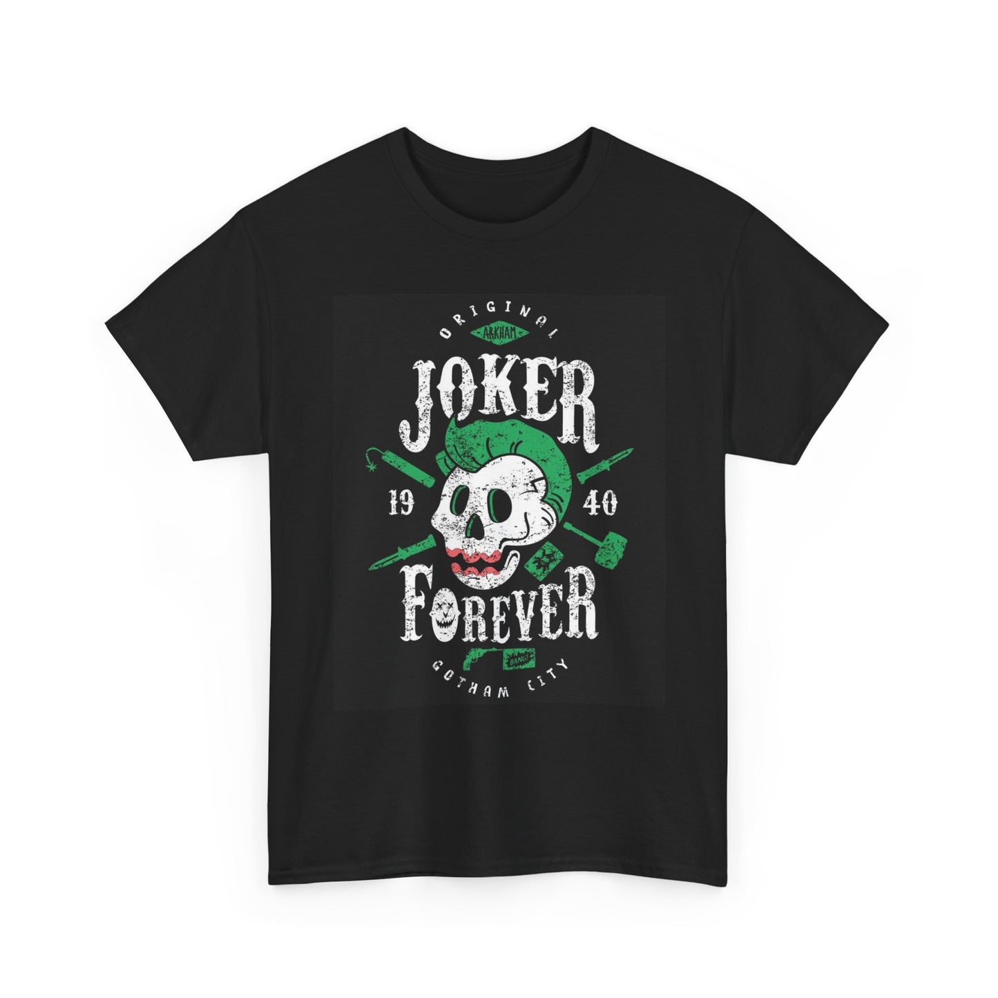 The Joker Forever Graphic T Shirt Vintage Unisex Heavy Cotton Tee