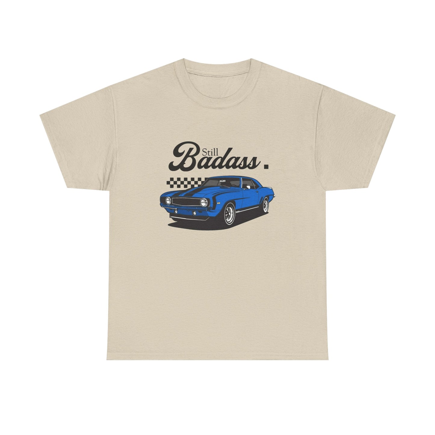 Still Badass Camaro Muscle Car Graphic T Shirt Unisex Heavy Cotton Tee