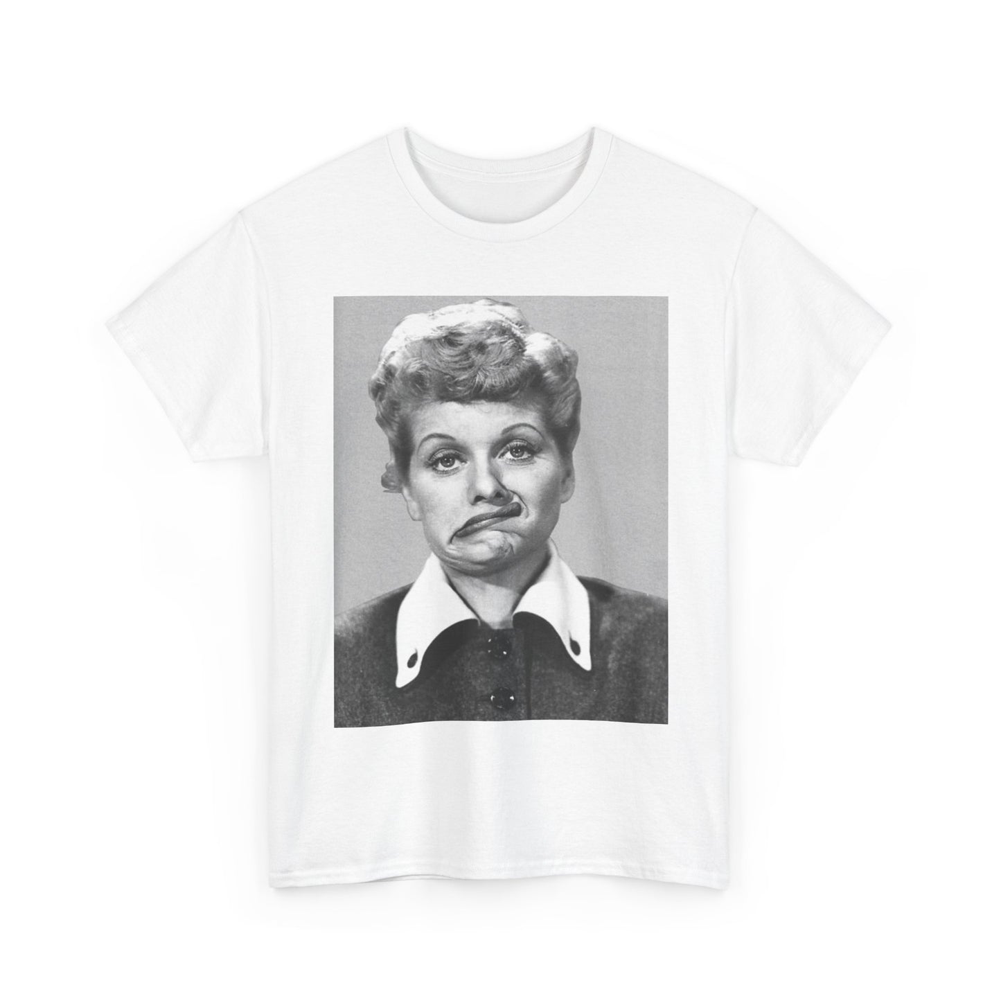 Lucille ball T-shirt Vintage I love Lucy retro comedy Unisex Heavy Cotton Tee