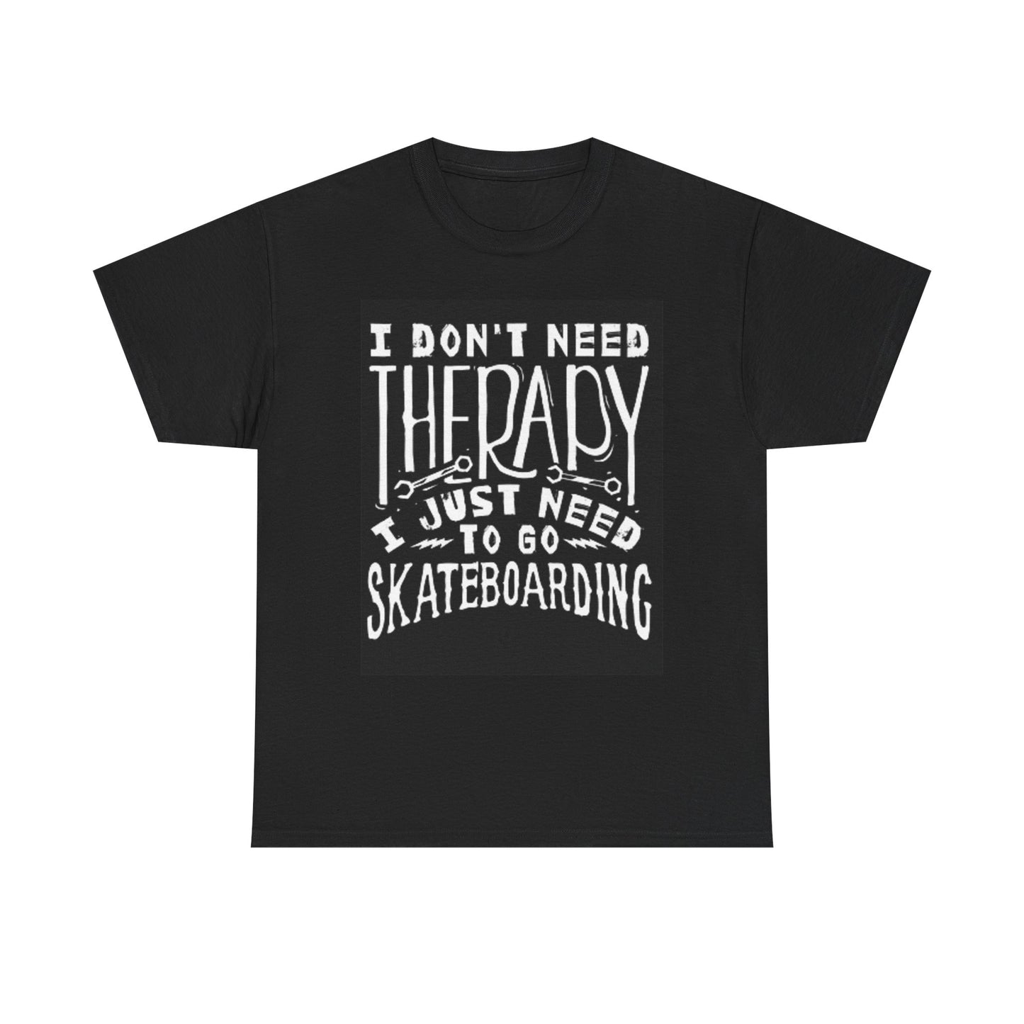 Need To Go Skateboarding Graphic T Shirt Funny Unisex Heavy Cotton Tee