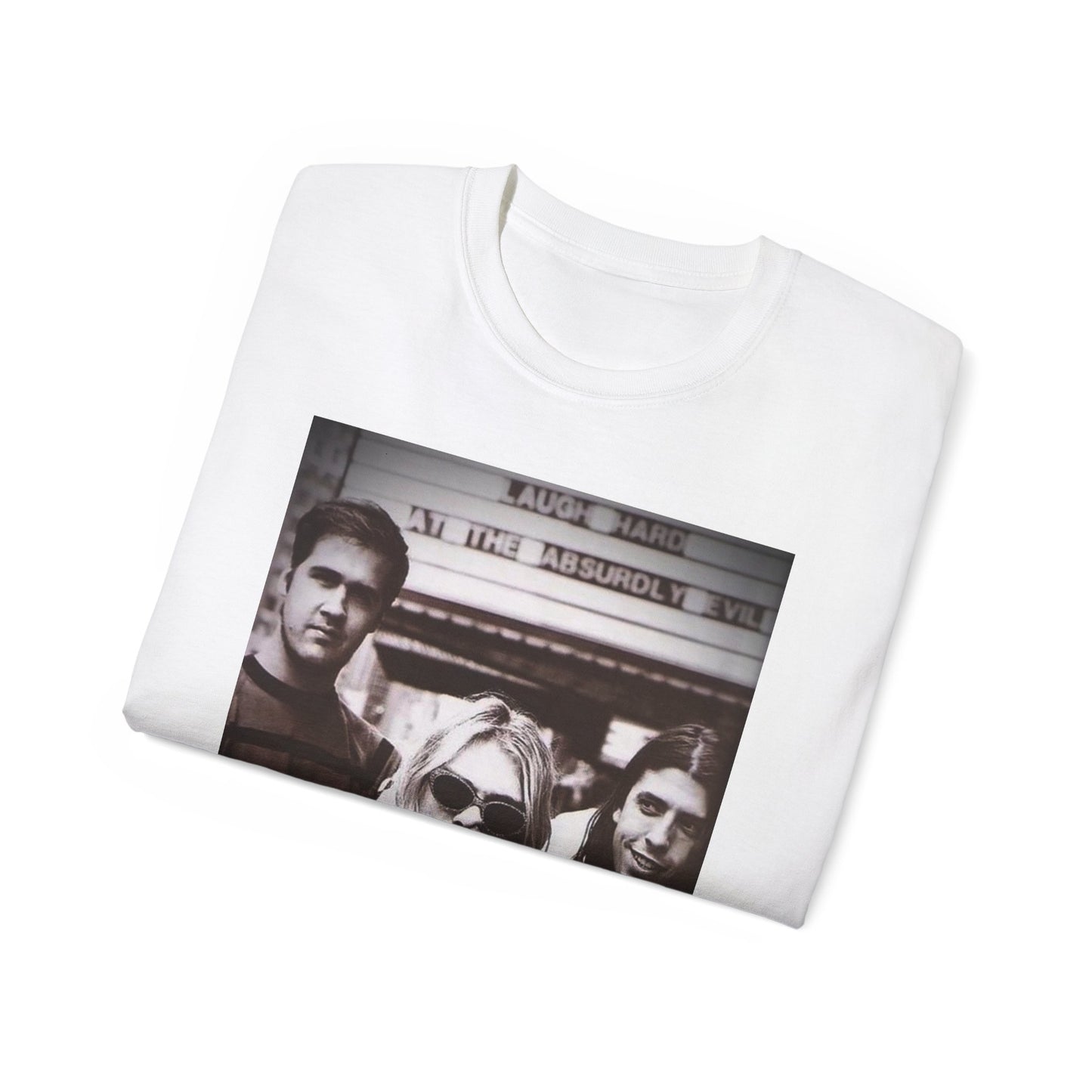 Nirvana Kurt cobain vintage 90s rock grunge Unisex Ultra Cotton Tee