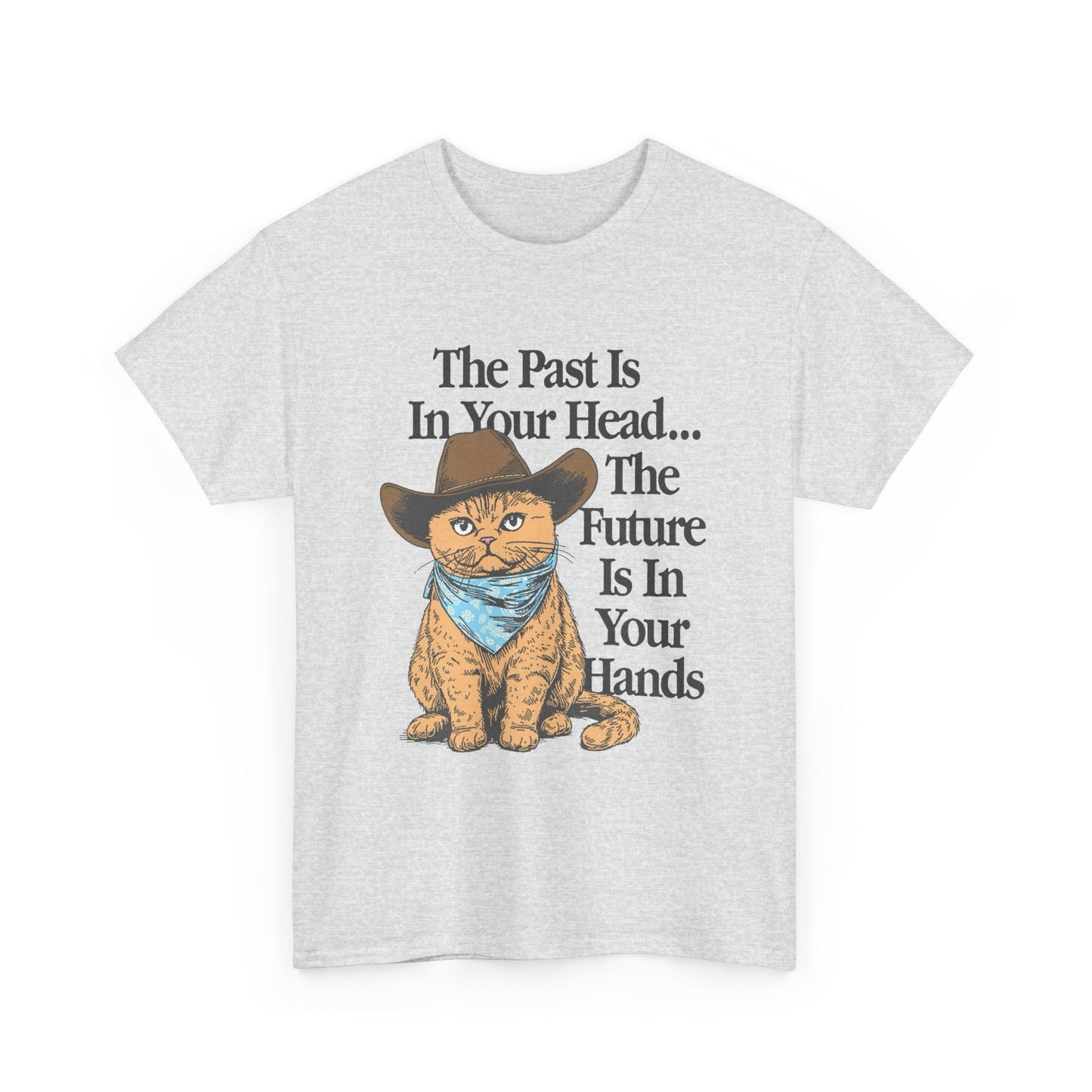 Future Is In Your Hands Graphic T Shirt Unisex Heavy Cotton Tee Gift Vintage