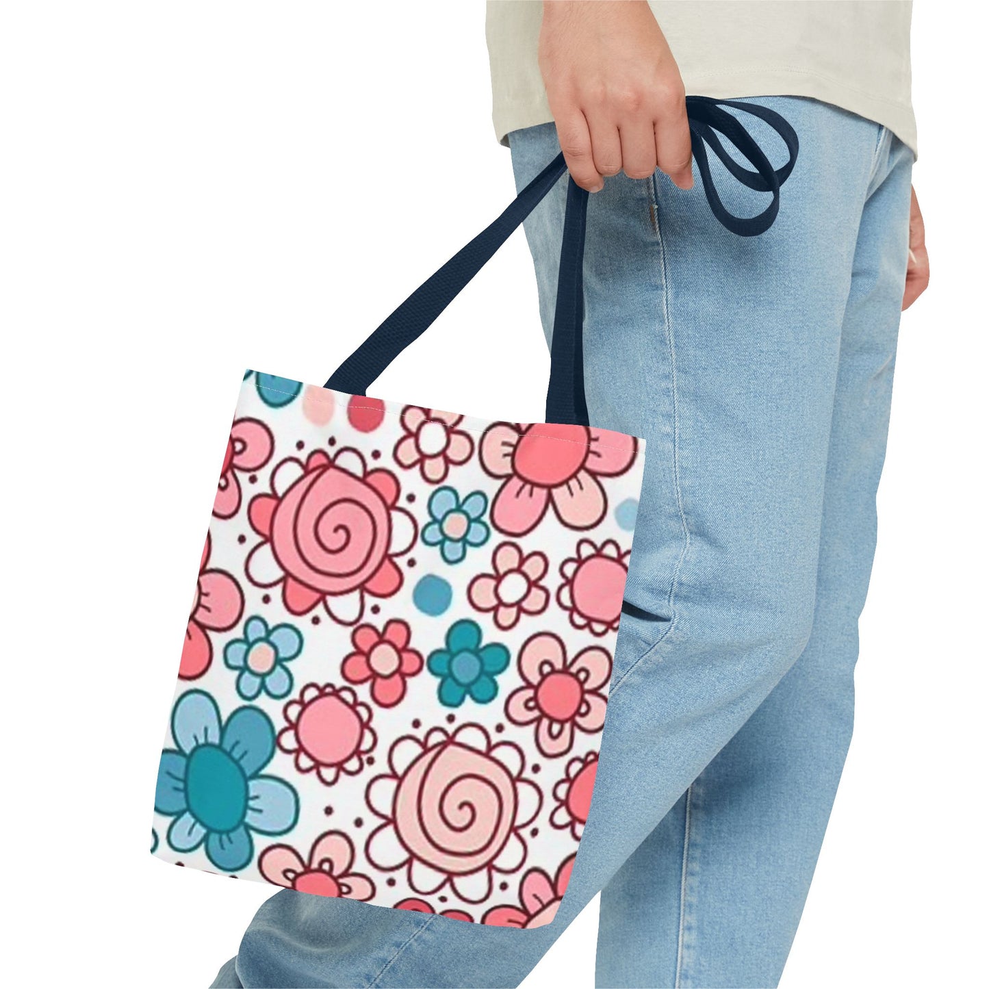 Pink Floral All Over Print BRAND NEW Purse - Pocketbook - Travel Tote Bag