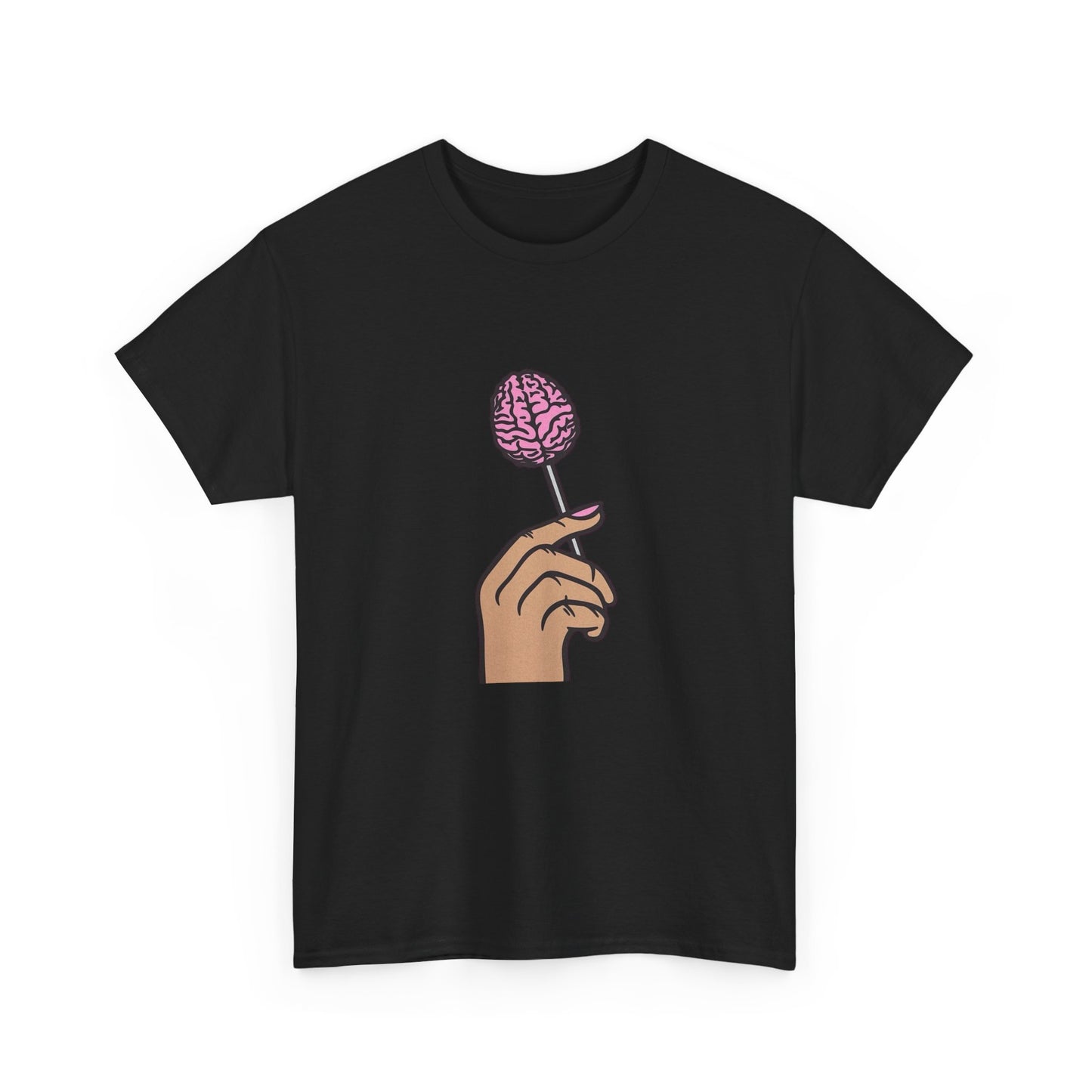 Brain Pop Graphic T-Shirt Unisex Heavy Cotton Tee Gift