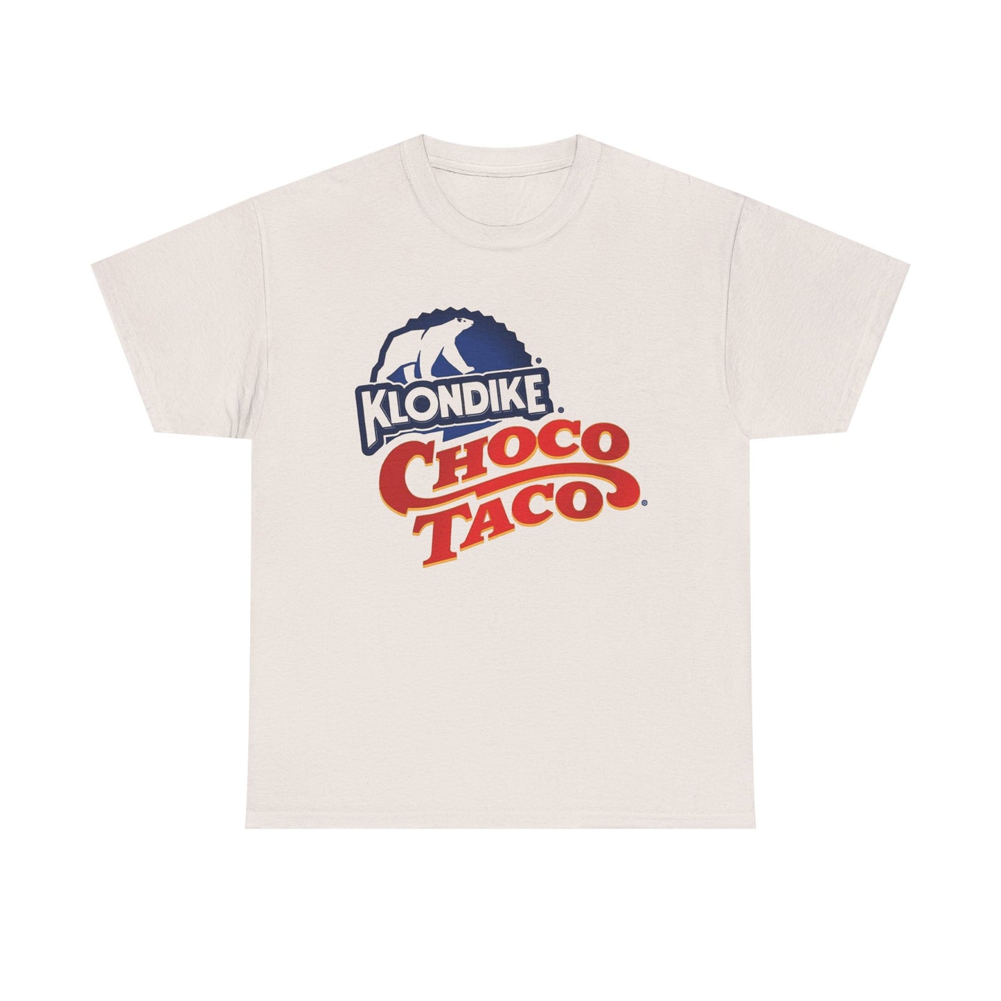 Klondike Shirt Choco Taco Funny Ice Cream Retro Nostalgic Unisex Heavy Cotton