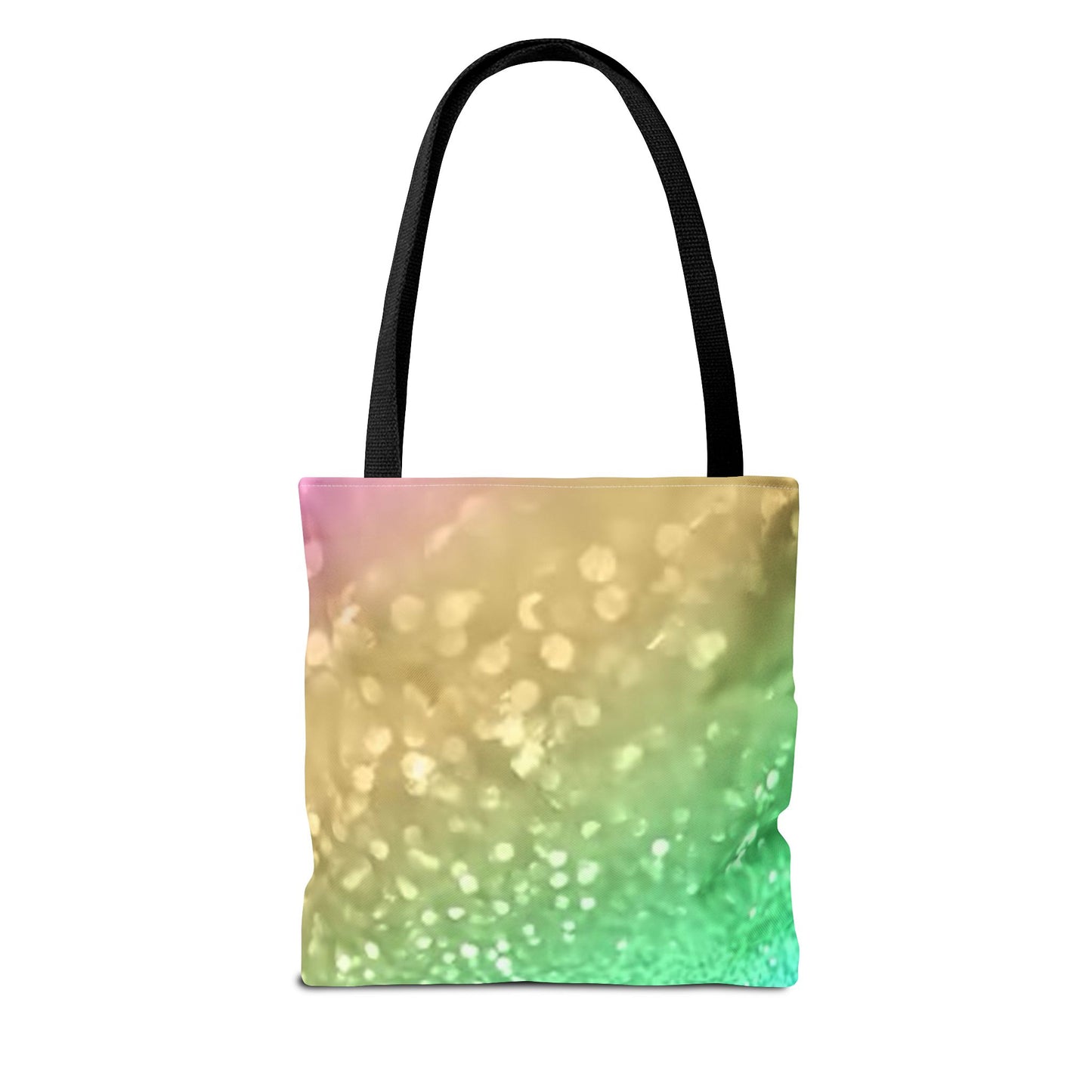 Rainbow Glitter Tote Bag (AOP) Brand New