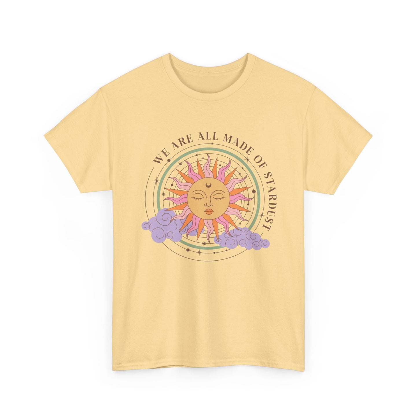 We Are All Made Of Stardust Graphic T Shirt NEW ADULT Unisex Heavy Cotton Tee
