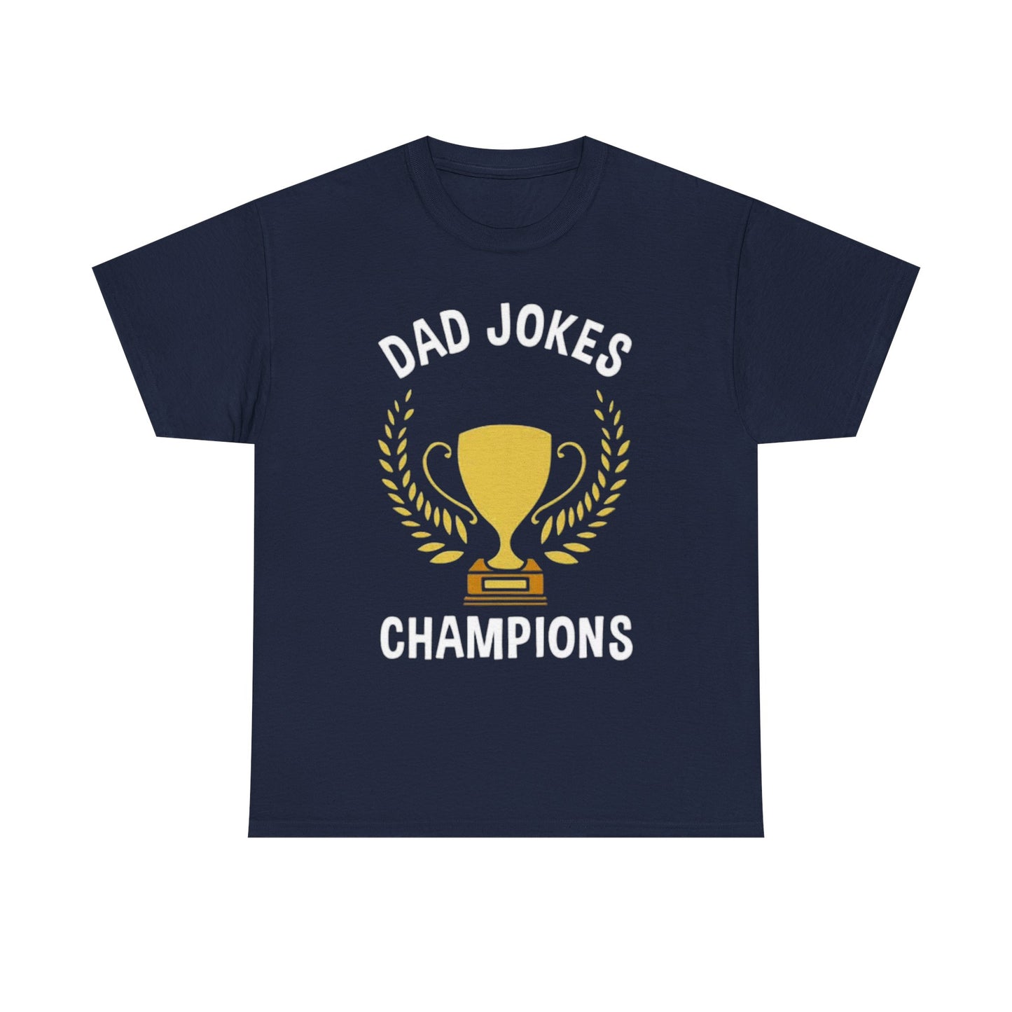Dad Jokes Champion T SHIRT Retro Funny Jokes GIFT Unisex Heavy Cotton Tee