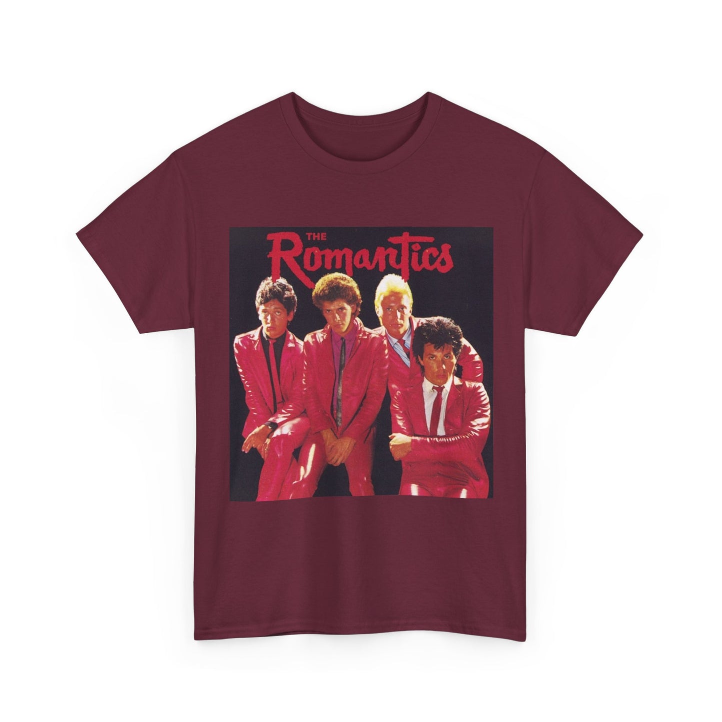 The Romantics Tshirt Vintage Band Poster Retro Unisex Heavy Cotton Tee