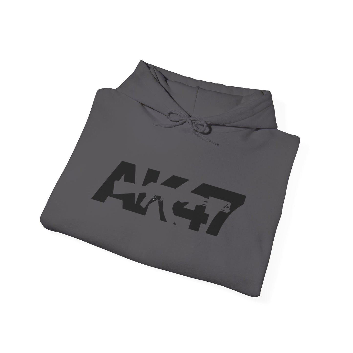 AK 47 Graphic Hoodie Unisex Heavy Blend™ Hooded Sweatshirt
