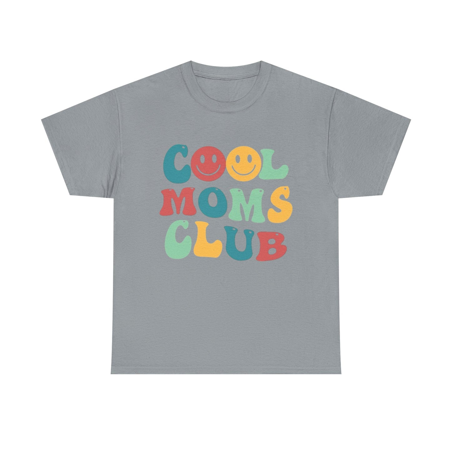 Cool Moms Club Women's Graphic T Shirt NEW MULTIPLE COLORS Gift Retro Design 90s