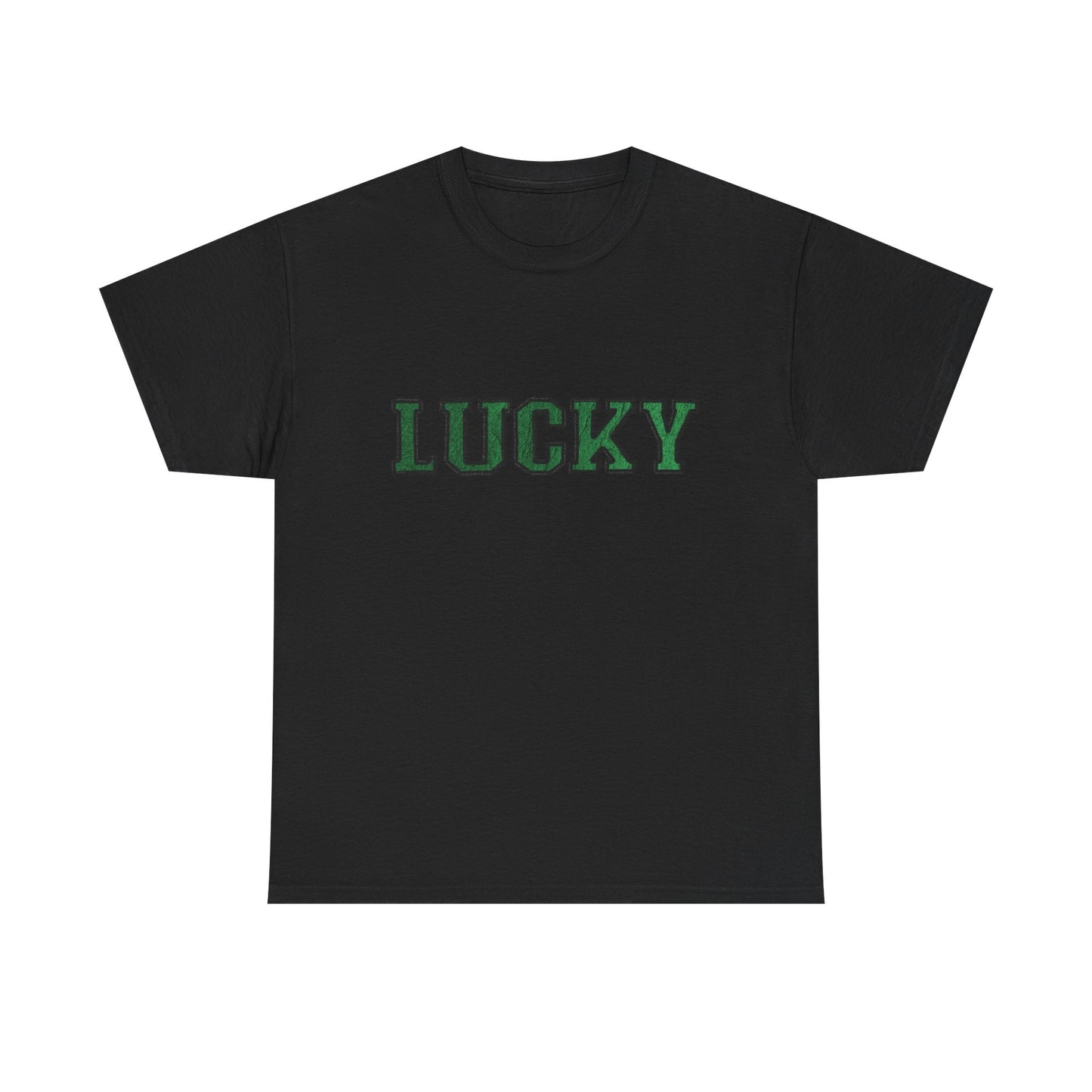 Lucky Graphic T Shirt New Adult Unisex Heavy Cotton Tee
