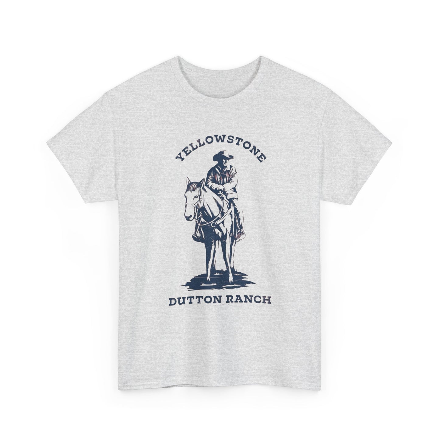 Yellowstone Dutton Ranch Vintage Graphic T Shirt Unisex Heavy Cotton New Gift