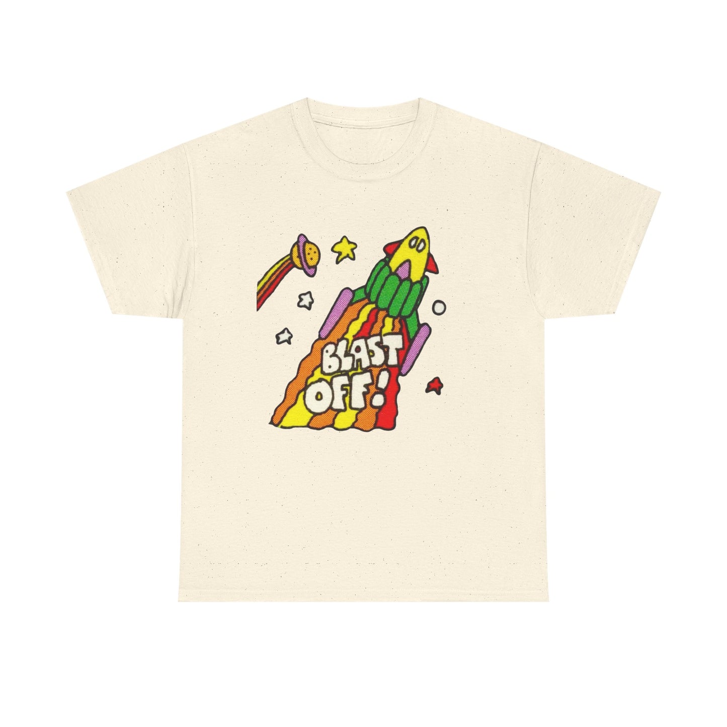 Its Time To Blast Off Vintage 90's Graphic T Shirt Unisex Heavy Cotton Tee