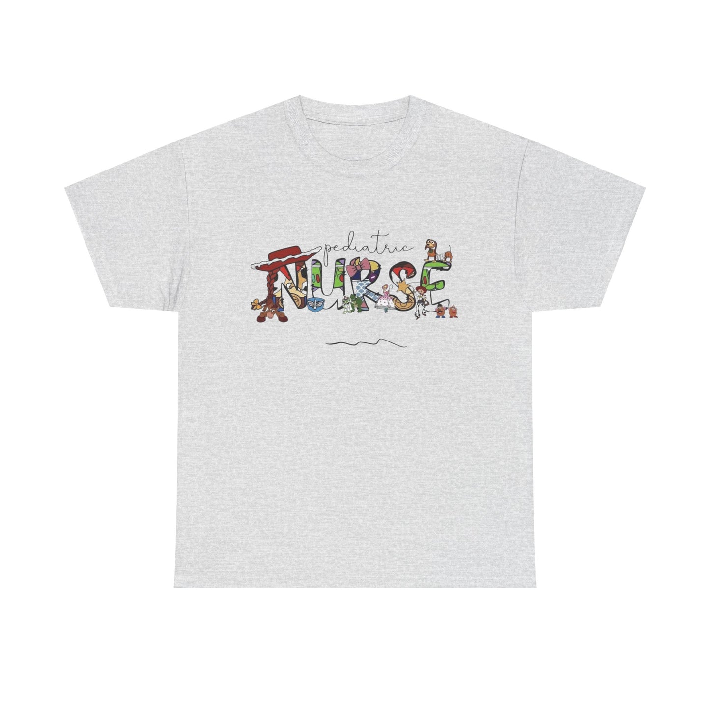 Pediatric Nurse Toy Graphic T Shirt NEW Unisex Heavy Cotton Tee
