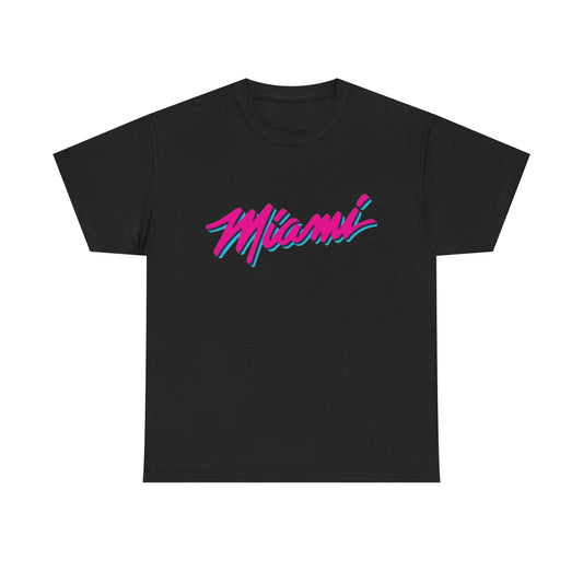 Miami Vibes Graphic T Shirt NEW Adult Tee
