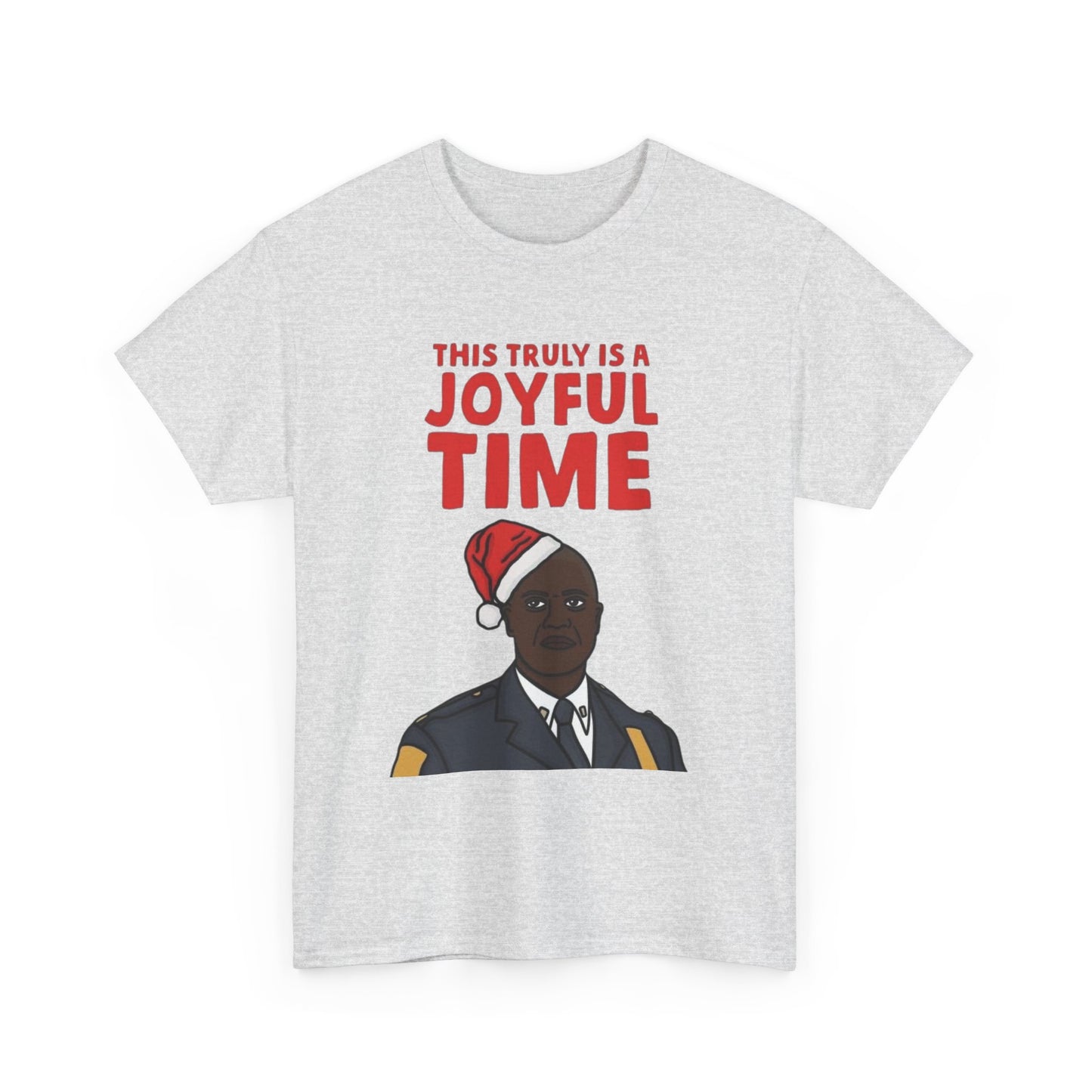 Brooklyn 99 Funny Christmas Graphic T Shirt ADULT NEW Heavy Cotton Tee