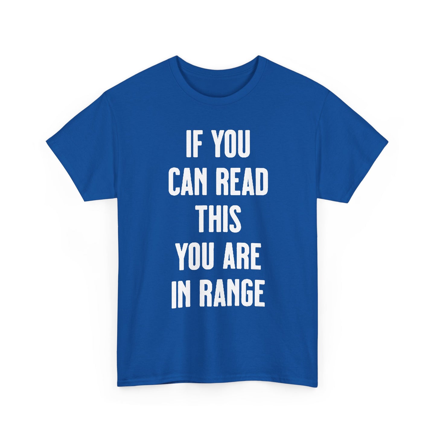 If You Can Read This Funny Trump T Shirt Retro Range America Unisex Gift