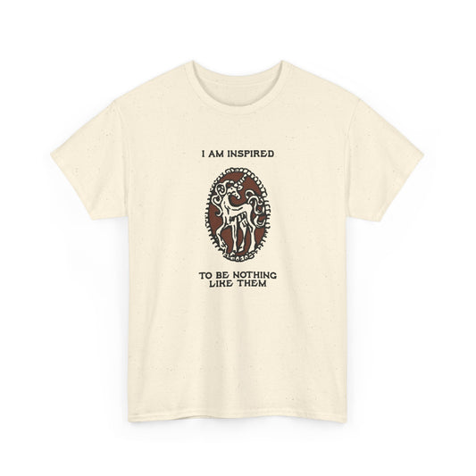 Inspired Horse Graphic Tee, Equestrian Quote Shirt Men's Tee