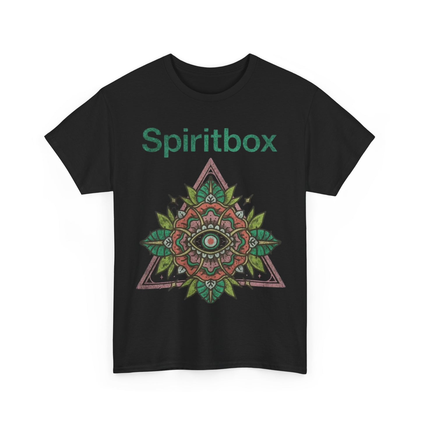 Spirit box T-shirt vintage rock art retro graphic Unisex Heavy Cotton Tee