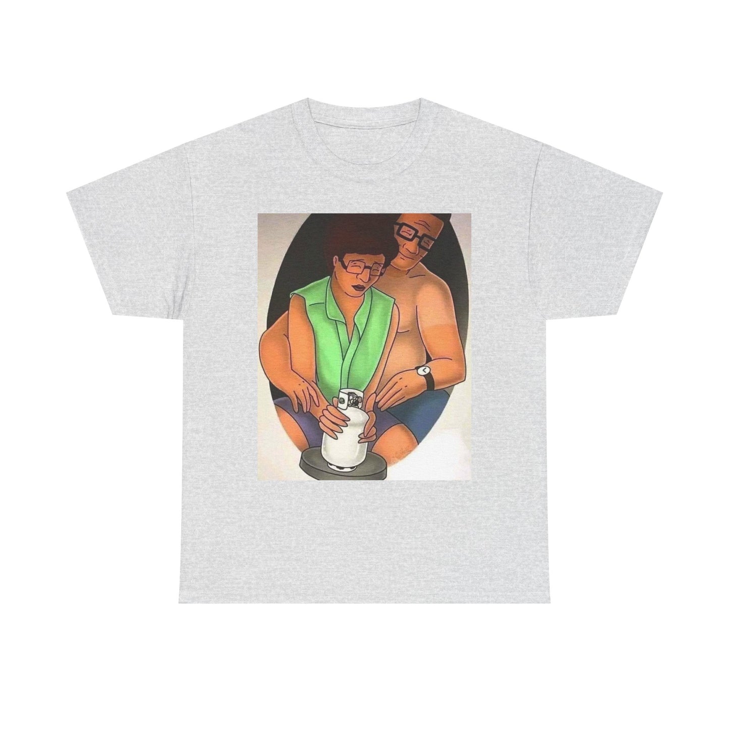 King Of The Hill Funny Propane Graphic T Shirt S-5XL Unisex Heavy Cotton Tee