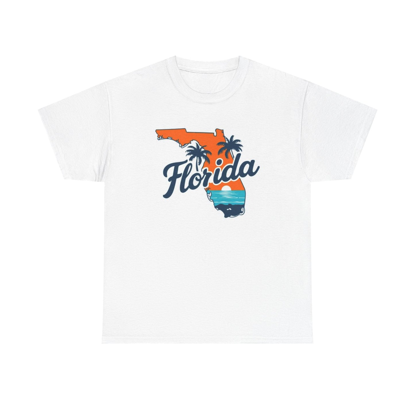 Sunshine Florida State Logo BRAND NEW Apparel T Shirt Unisex Unisex Heavy Cotton
