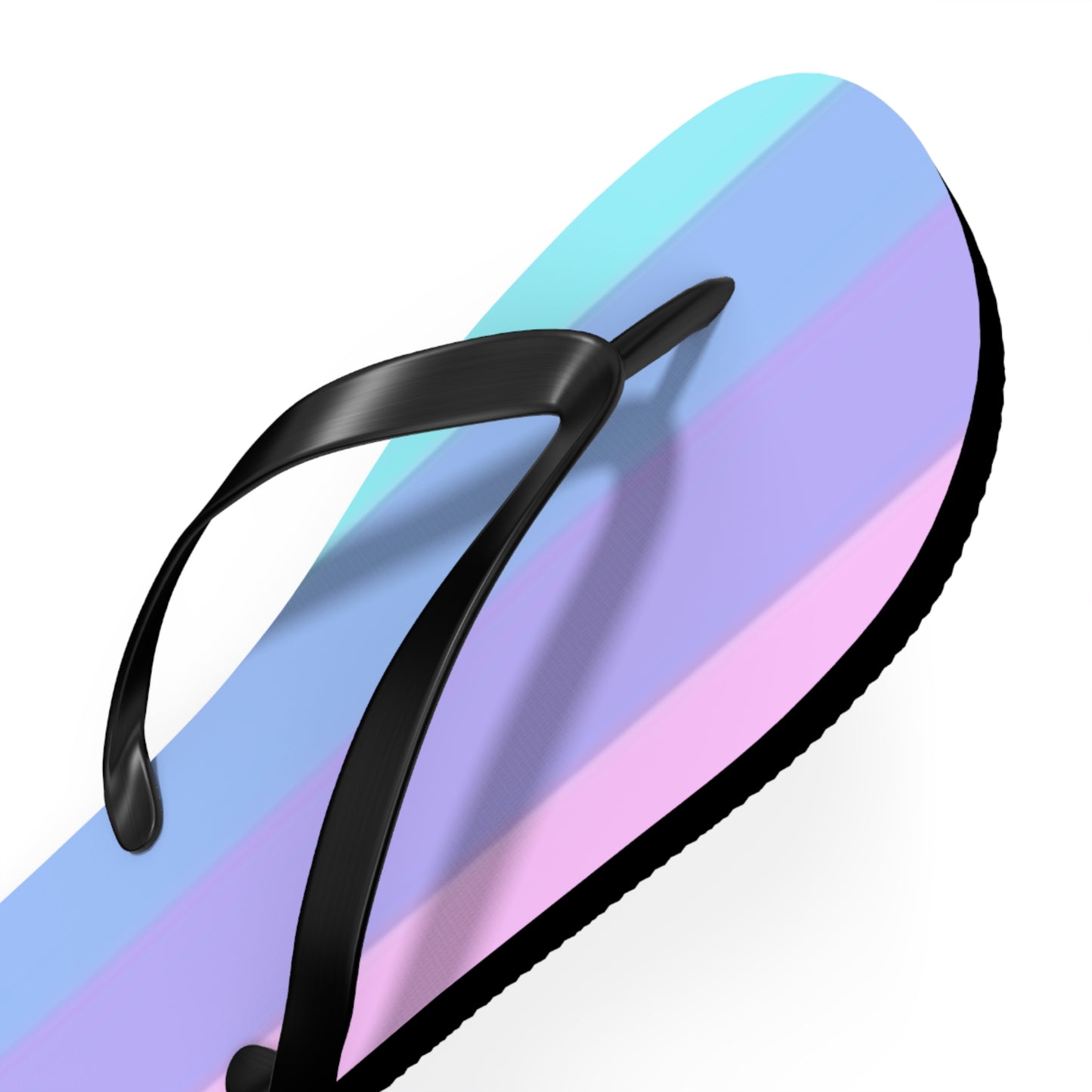 Rainbow Beach Sandals, Slides for Summer, Flip Flops, Water Resistant