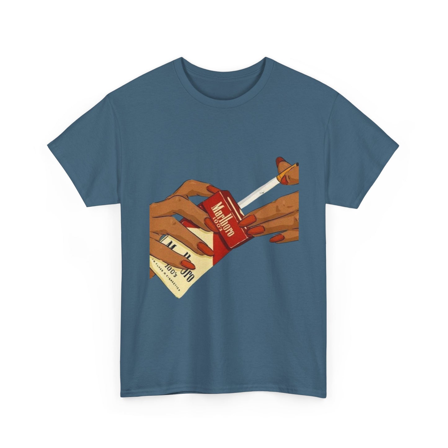 Vintage Cigarettes Graphic T Shirt NEW Adult Unisex Heavy Cotton Tee