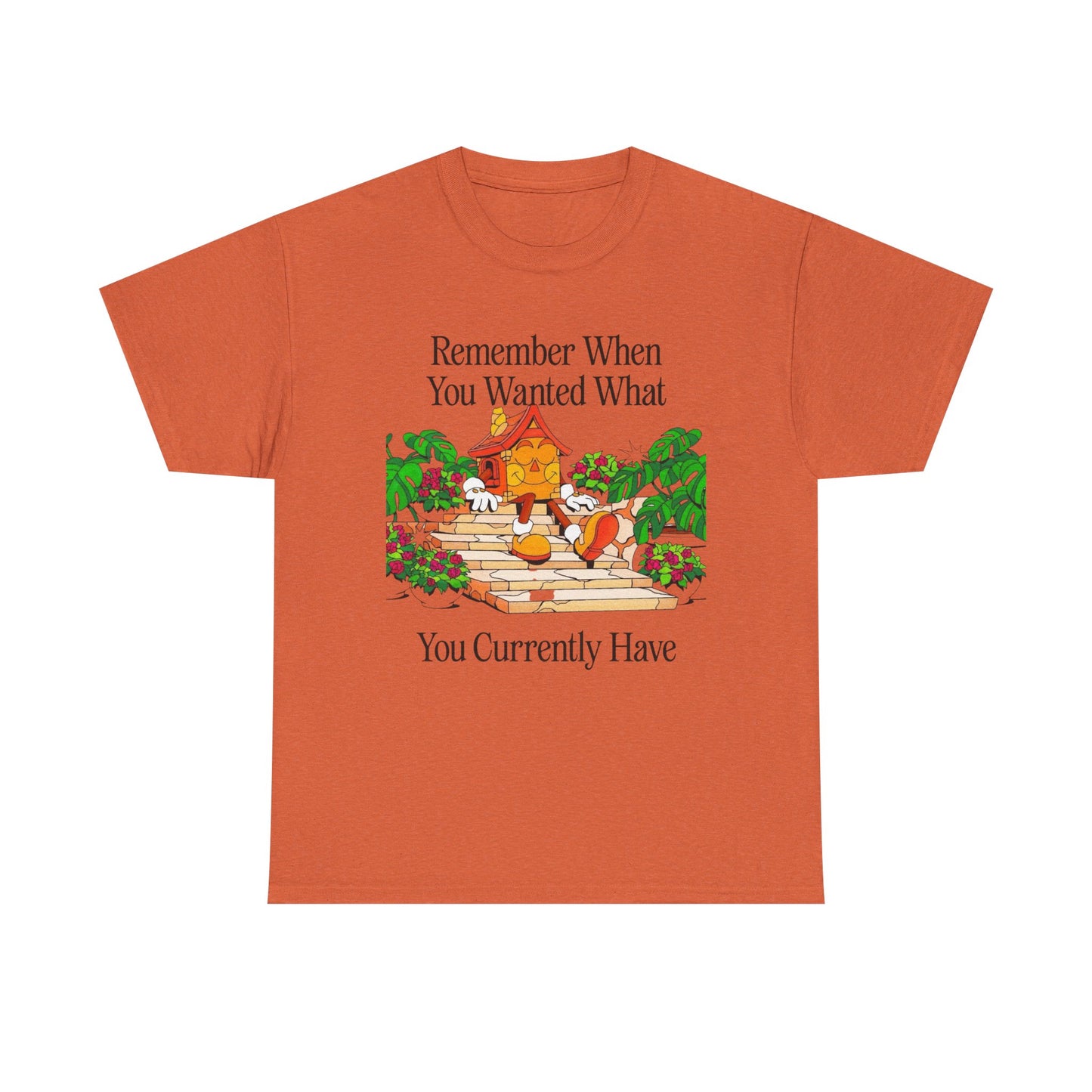 Remember The Journey Graphic T Shirt Unisex Heavy Cotton Tee