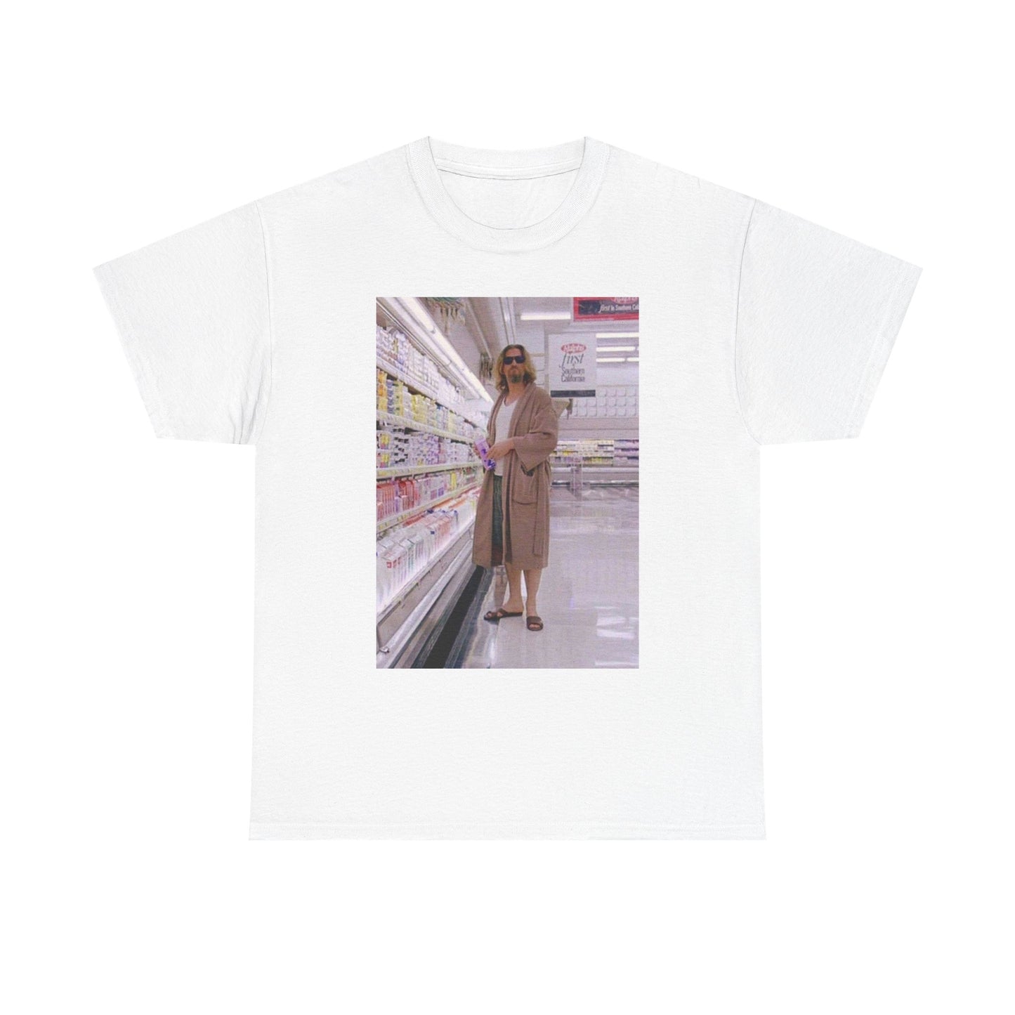 The Dude The Big Lebowski Vintage Graphic T Shirt NEW Adult Tee