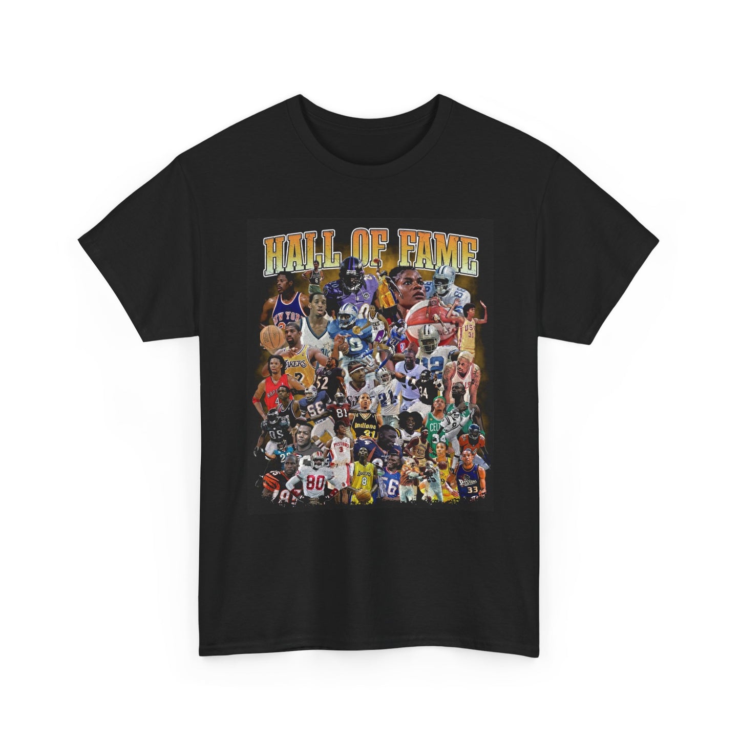 Sports Hall Of Fame Graphic Shirt Apparel BRAND NEW Unisex Heavy Cotton Tee