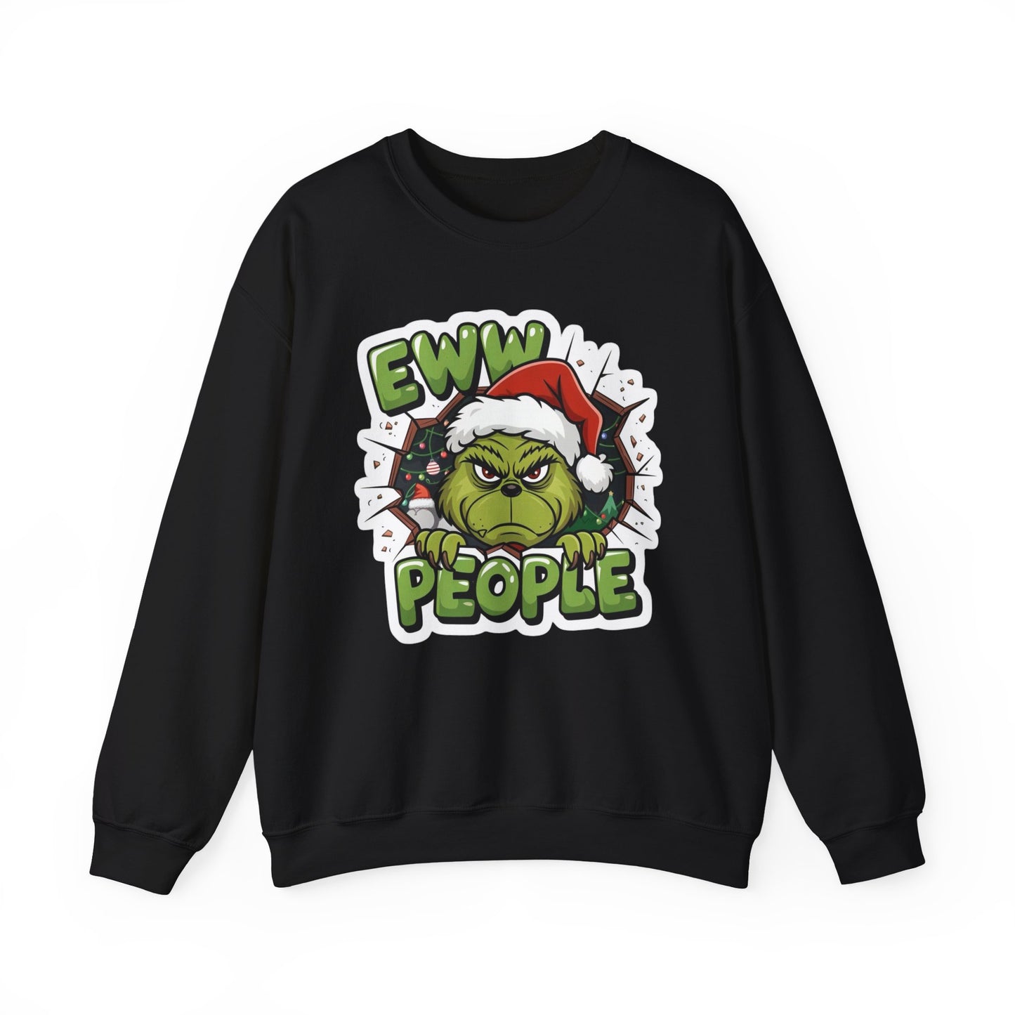 The Grinch Funny Graphic Sweater NEW Unisex Heavy Blend™ Crewneck Sweatshirt
