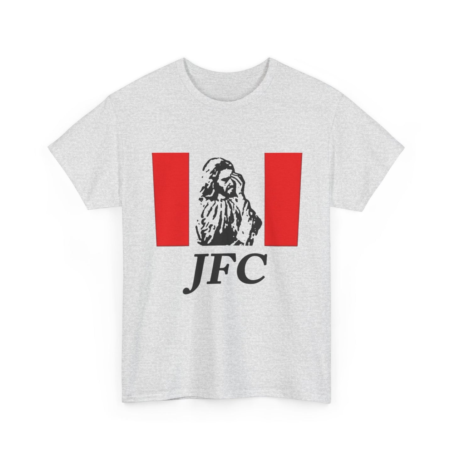 JFC Funny Jesus Jokes Graphic T Shirt Unisex Heavy Cotton Tee