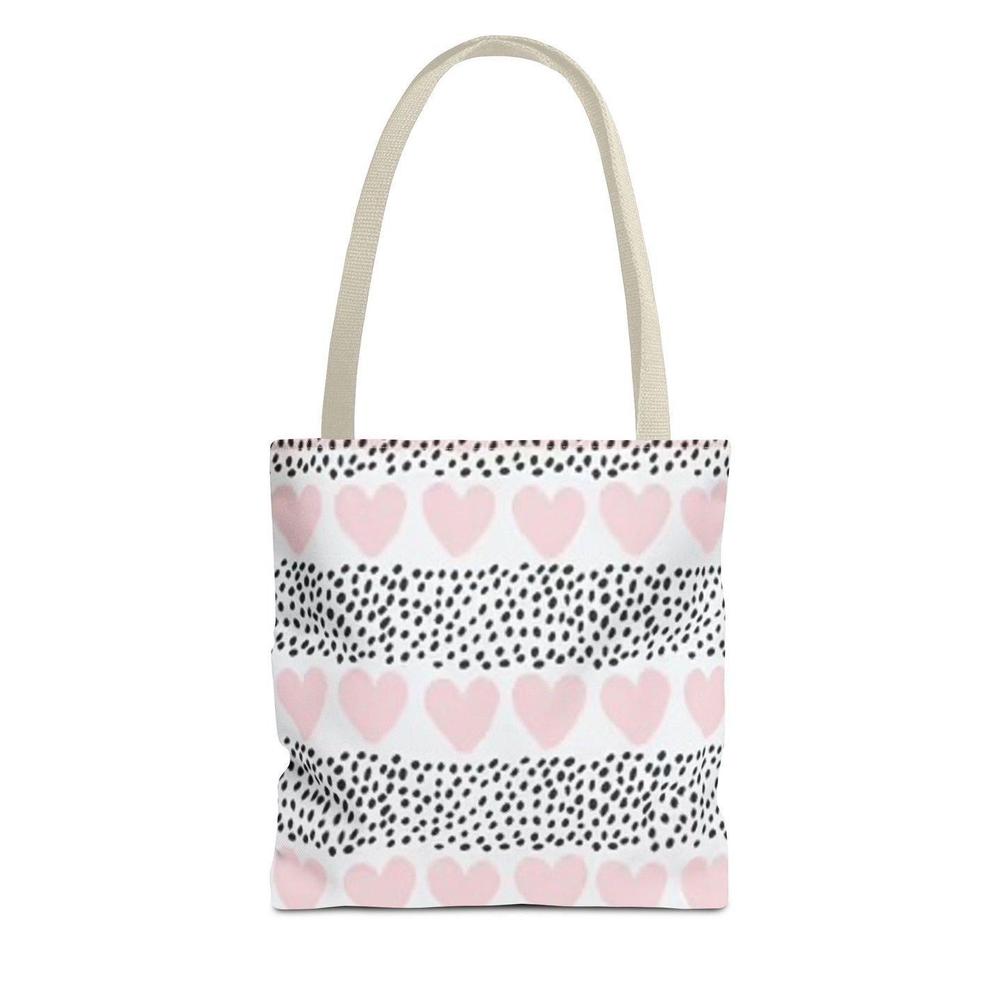 Pink Hearts Brand New Tote Bag (AOP)