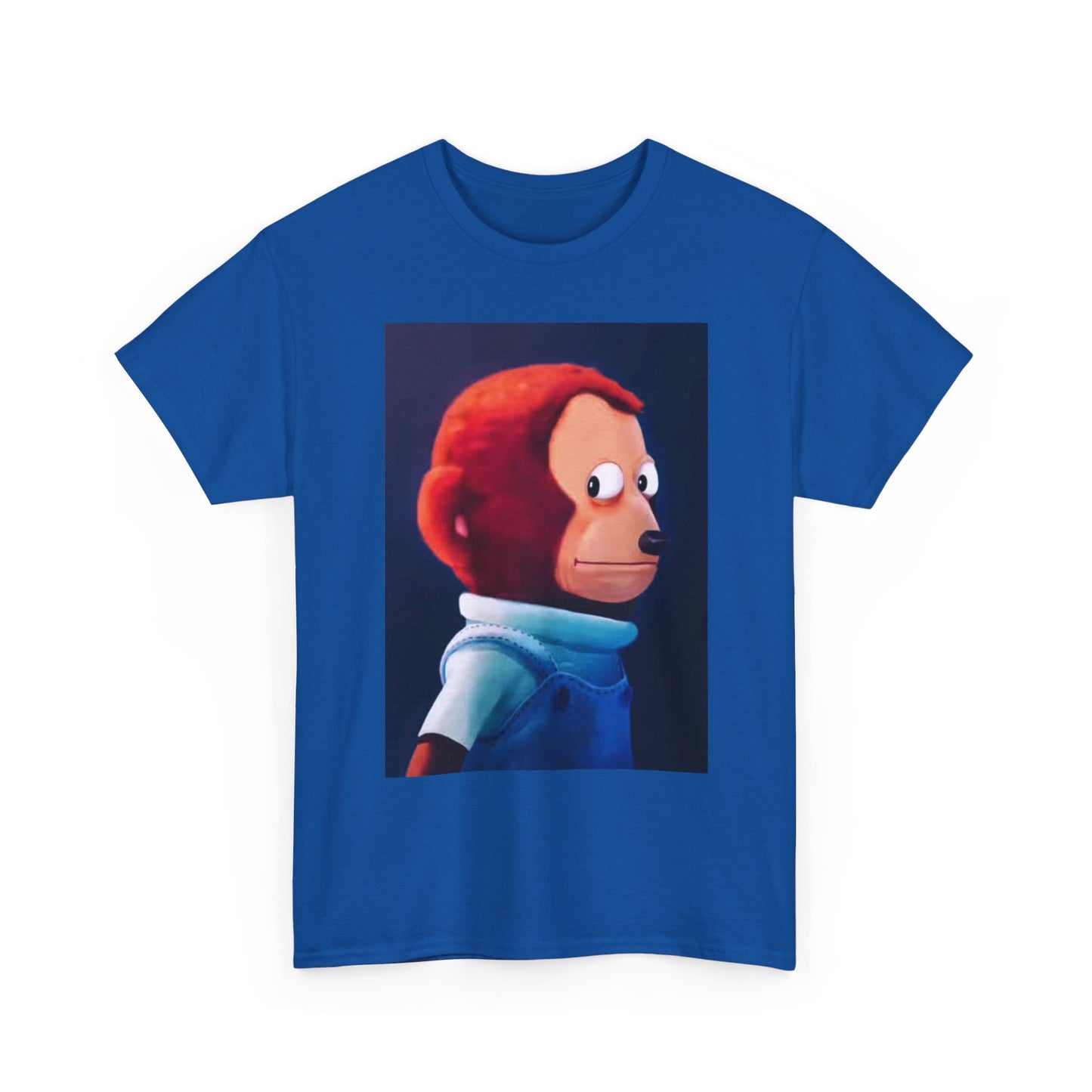 Funny Side Eye Jokes T Shirt MEME Comedy Cartoon Painting Unisex Heavy Cotton
