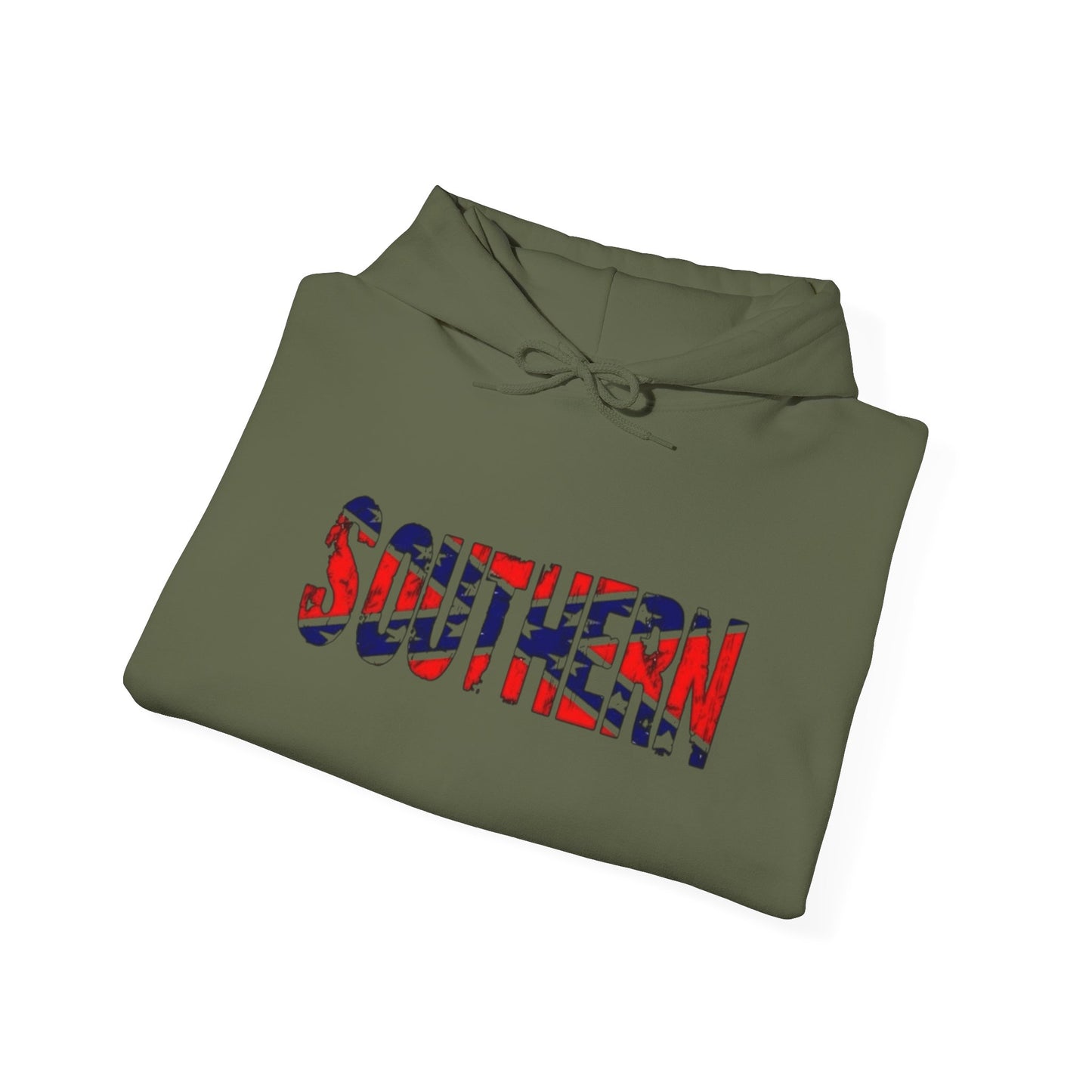 Southern Flag Hank Jr Hoodie Unisex Heavy Blend™ Hooded Sweatshirt