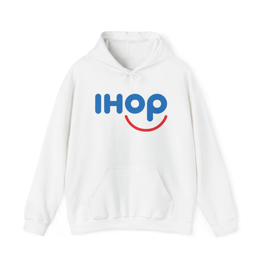 IHOP Funny Breakfast Retro Graphic Hoodie Unisex Heavy Blend™ Hooded Sweatshirt