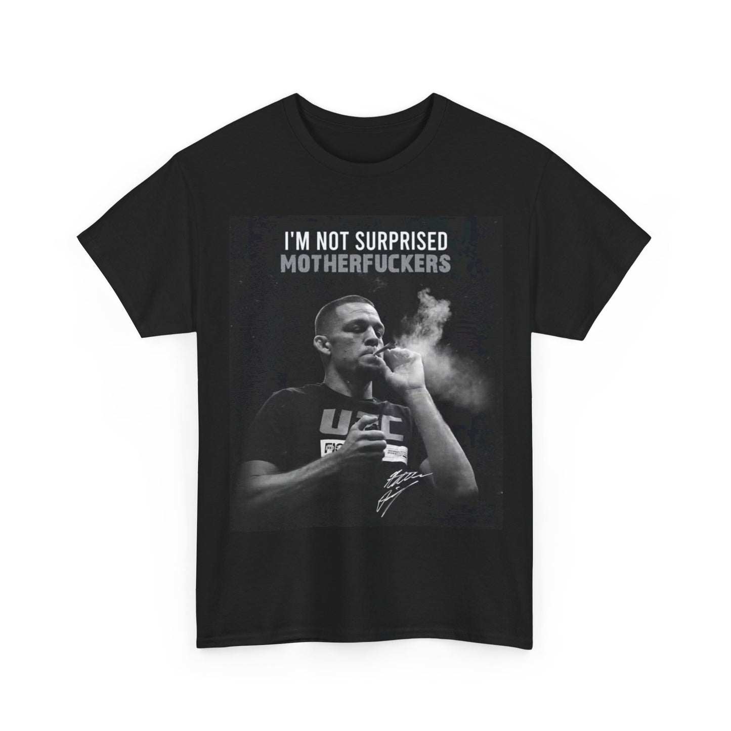 Nate Diaz Tshirt Retro UFC Graphic 420  Unisex Heavy Cotton Tee