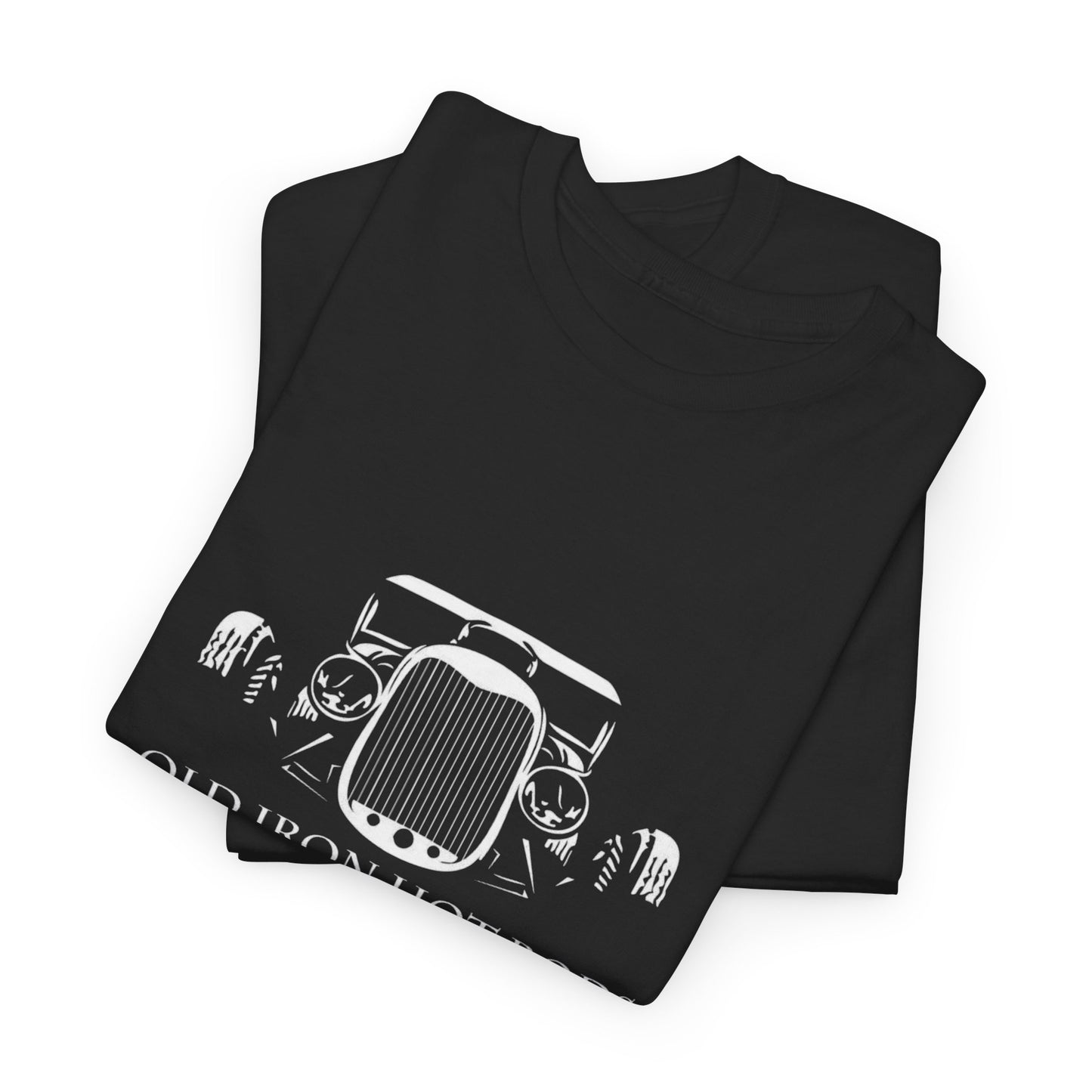 Old Iron Hot Rods Graphic T Shirt Heavy Cotton Tee NEW ADULT UNISEX