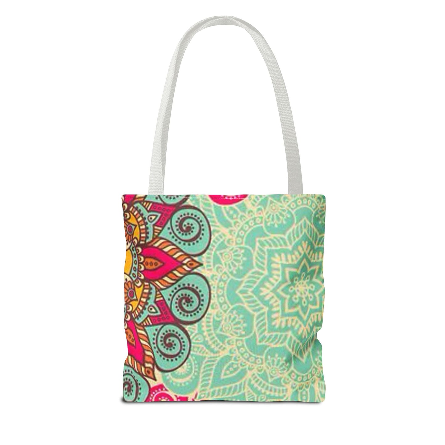 Pink And Orange Design Multi Color BRAND NEW MODERN Tote Bag (AOP)
