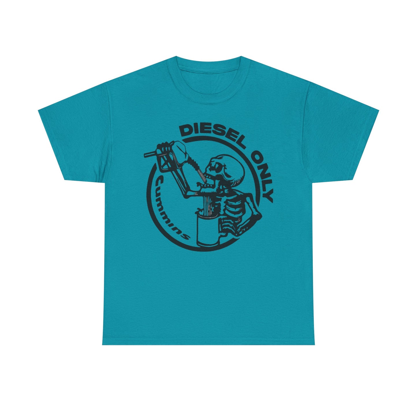 Diesel Only Cummins Graphic T Shirt Unisex Heavy Cotton Tee NEW
