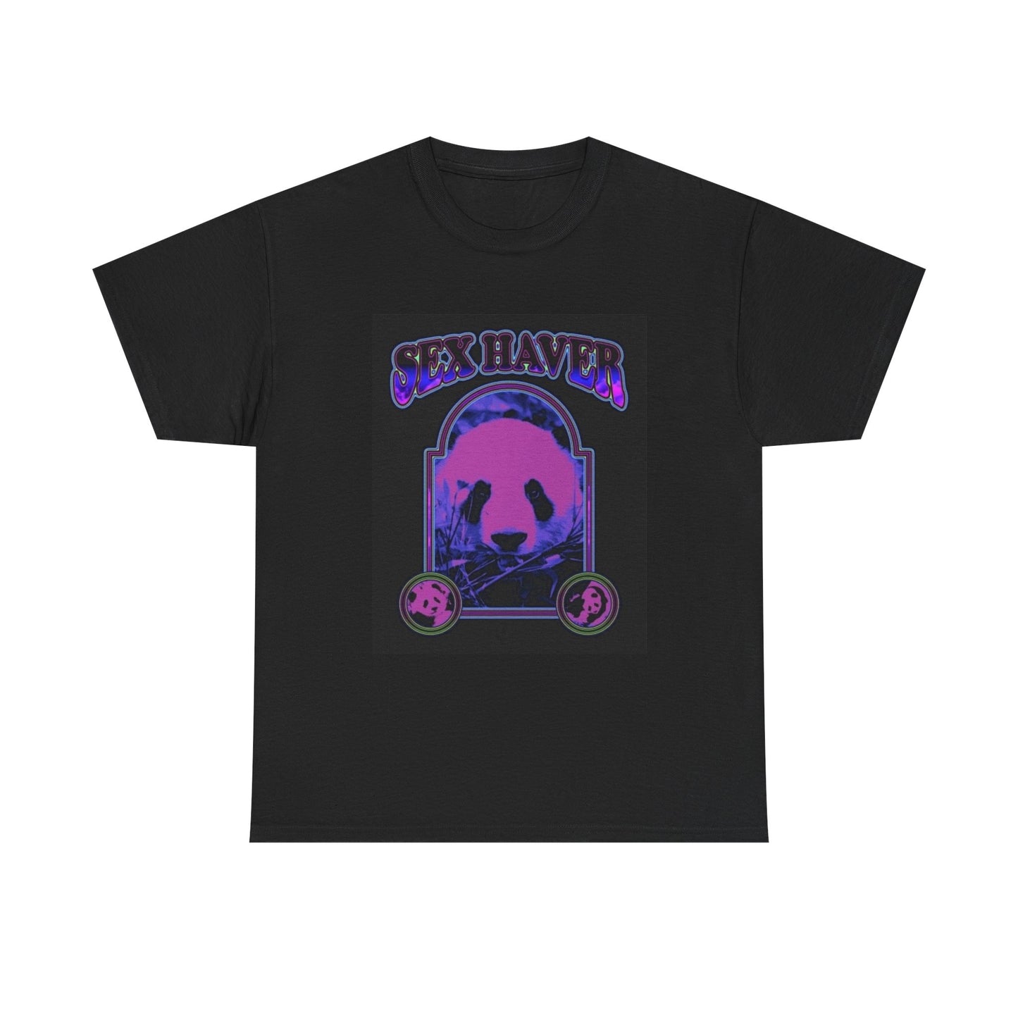 Sex Haver Tshirt Funny Gift Cute Panda Comedy Unisex Heavy Cotton Tee