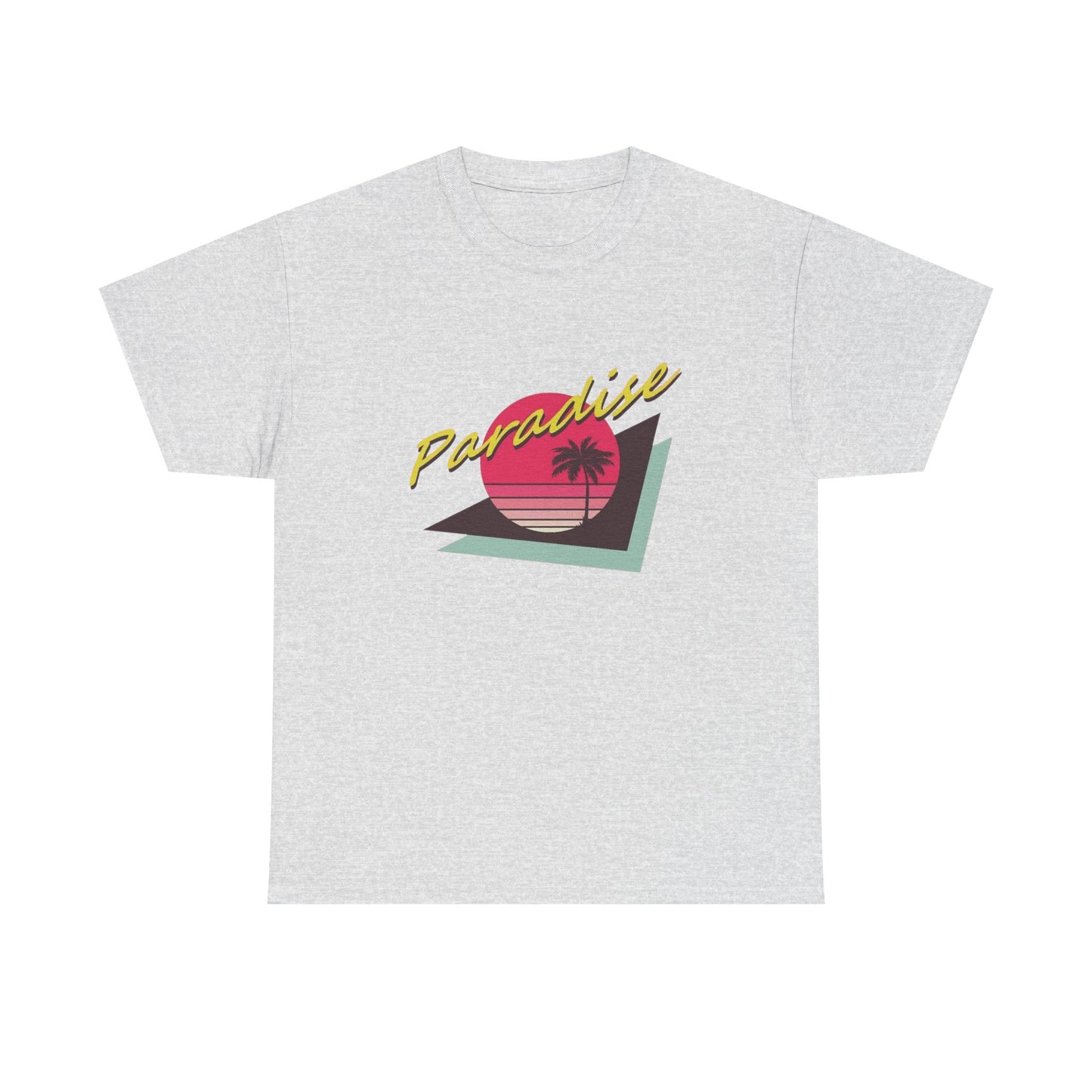 Paradise Retro Graphic T Shirt NEW Adult Unisex Heavy Cotton Tee