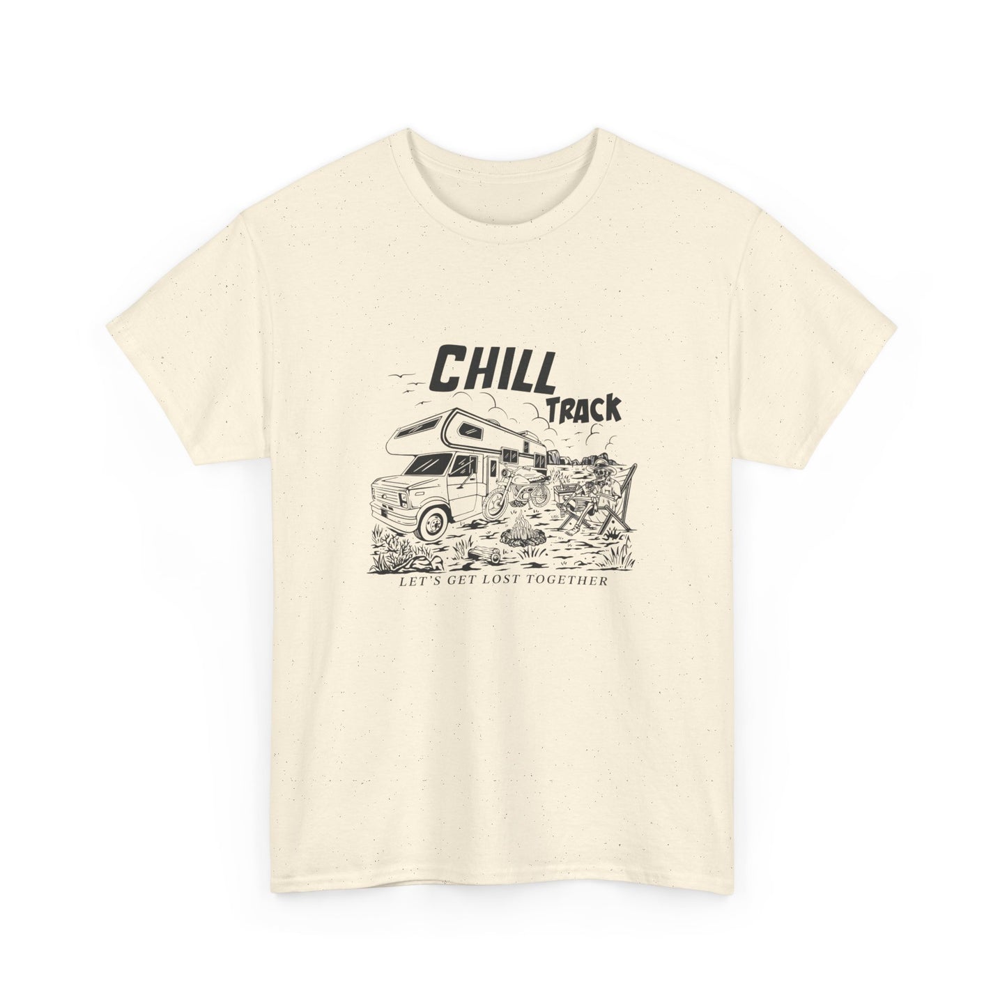 Lets Get Lost Together Chill Graphic T Shirt Unisex Heavy Cotton Tee