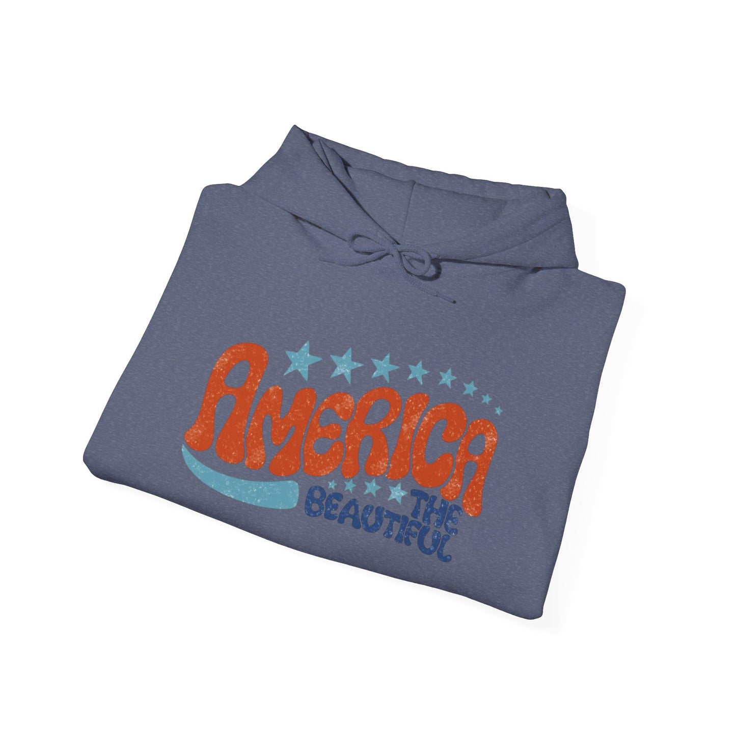 America The Beautiful Graphic Hoodie Heavy Blend™ NEW Sweatshirt