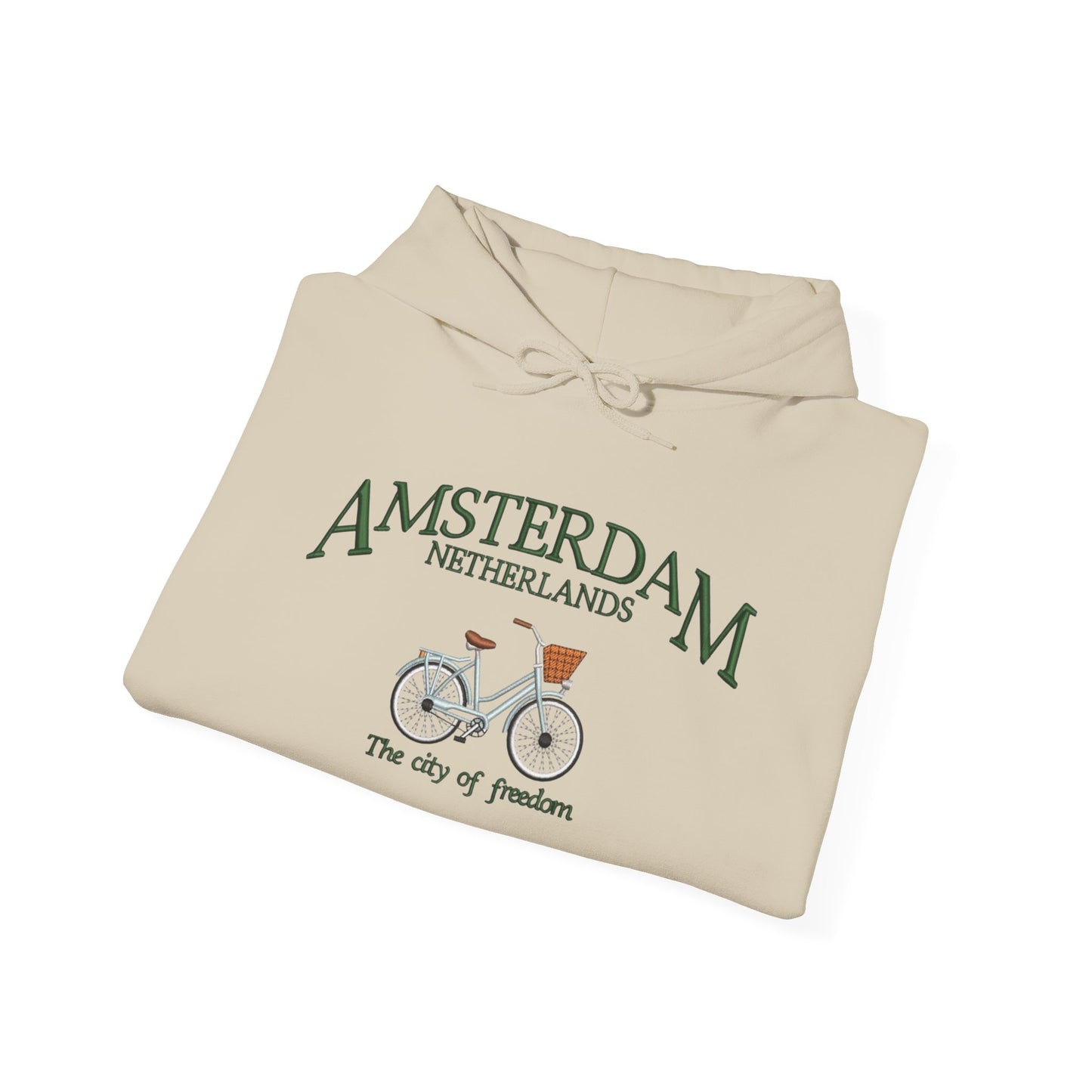 Amsterdam City Of Freedom Graphic Hoodie Heavy Blend Sweatshirt NEW
