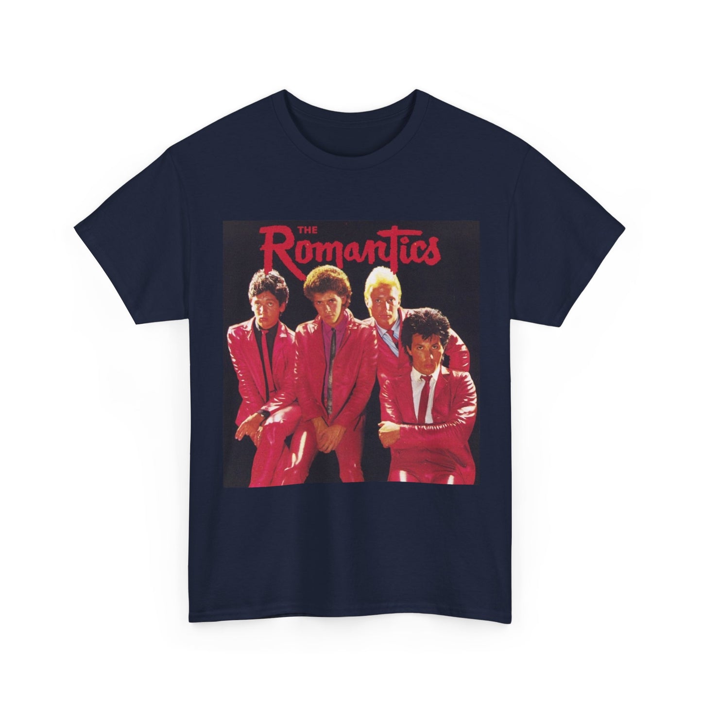 The Romantics Tshirt Vintage Band Poster Retro Unisex Heavy Cotton Tee